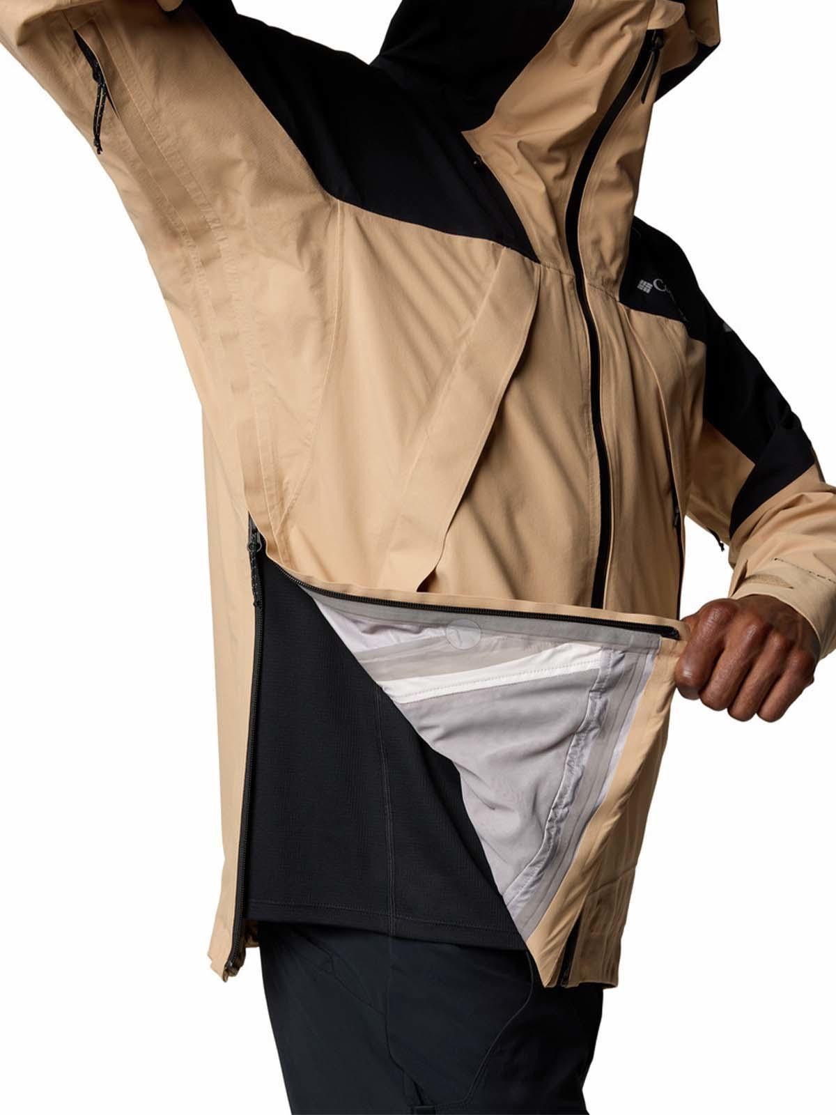 Cortaviento Hombre Northwest Explorer Beige-3
