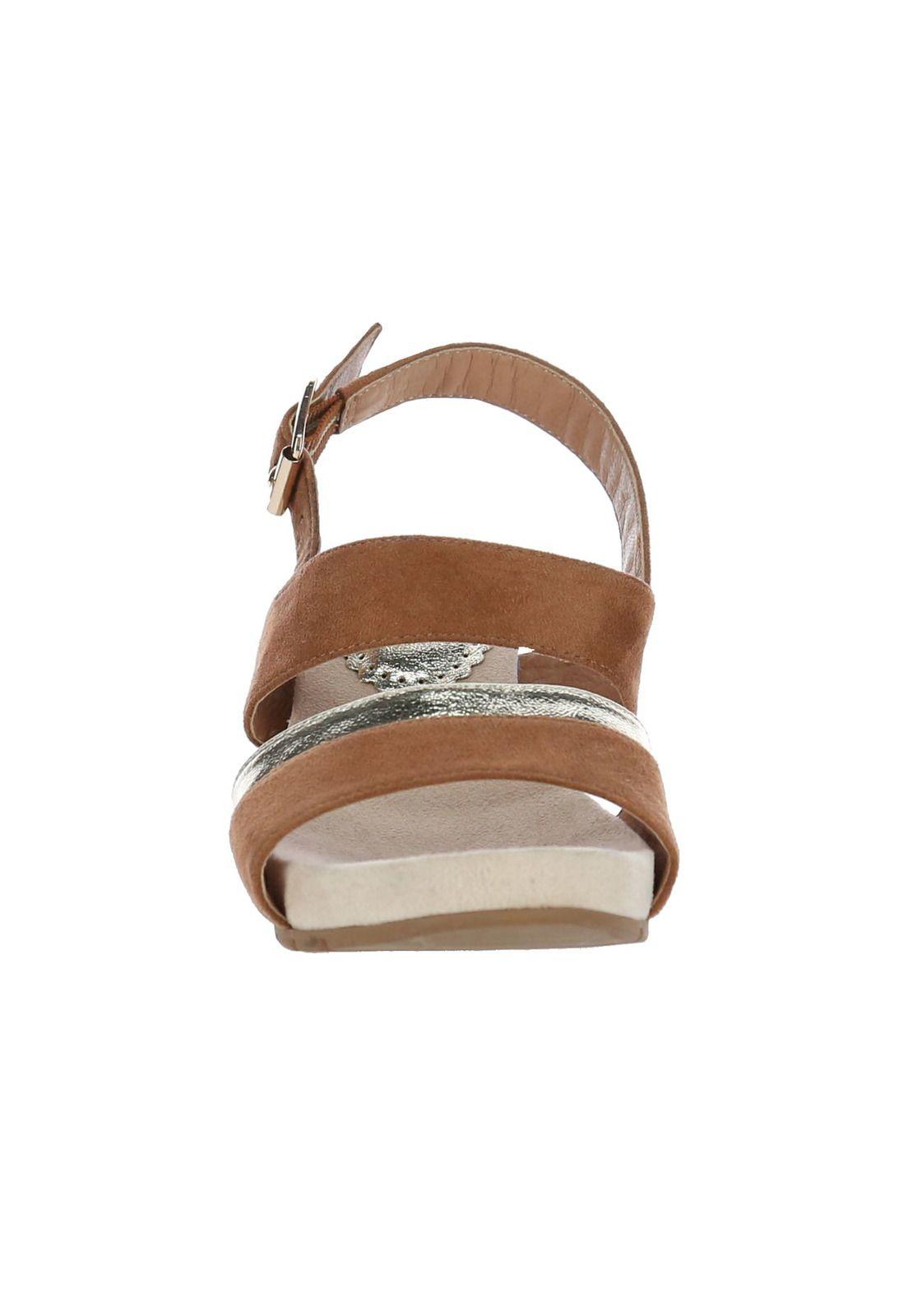 Sandalia Mujer Hamm Café-2