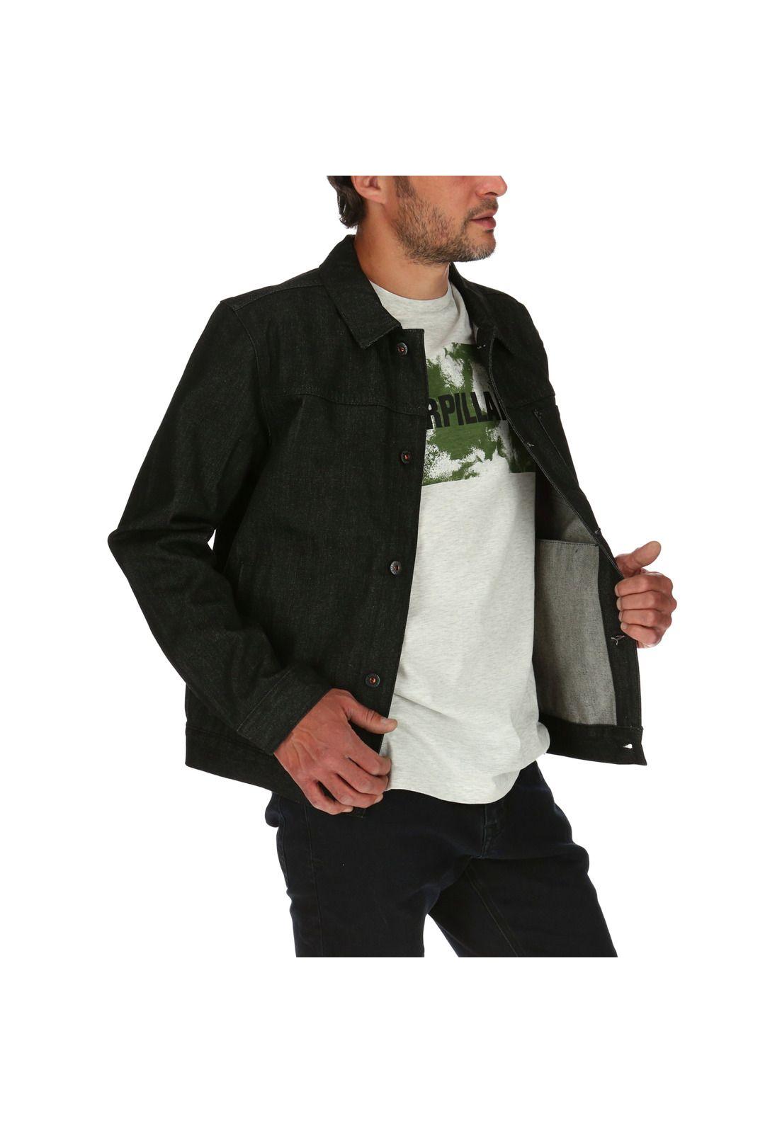 Chaqueta Hombre Foundation Denim Negro-1