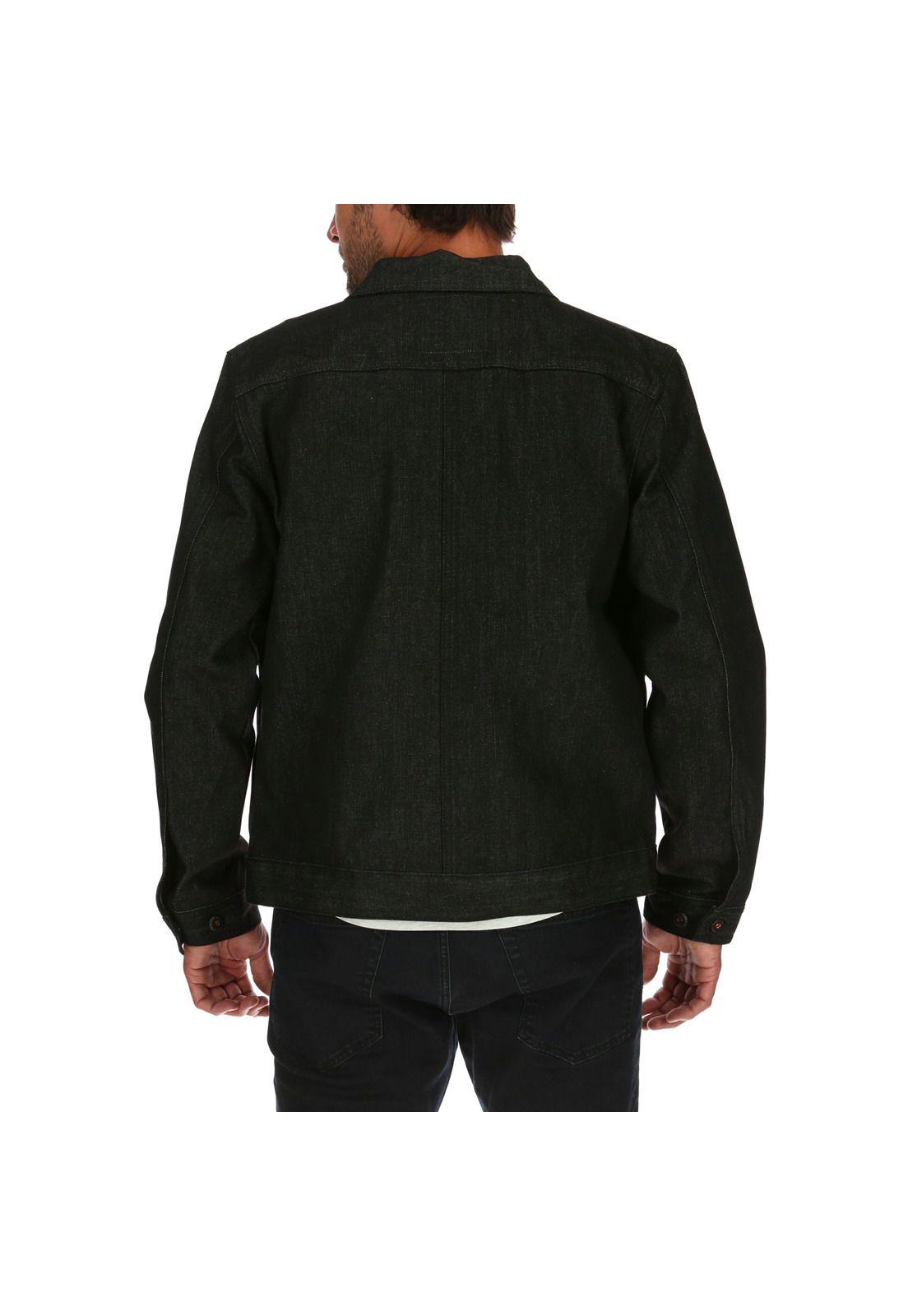 Chaqueta Hombre Foundation Denim Negro-3