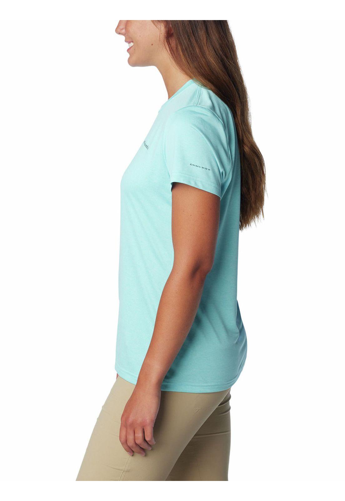 Polera Mujer Hike Crew Celeste-1