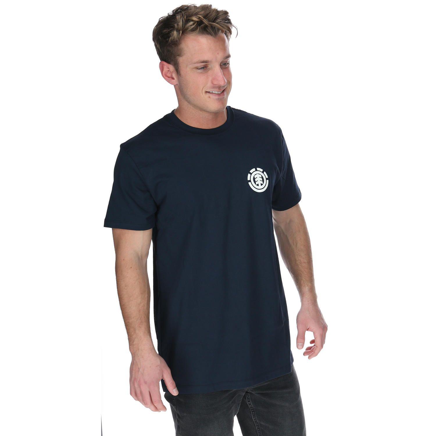 Polera M/C Hombre Floral Seal B Polera Azul-3