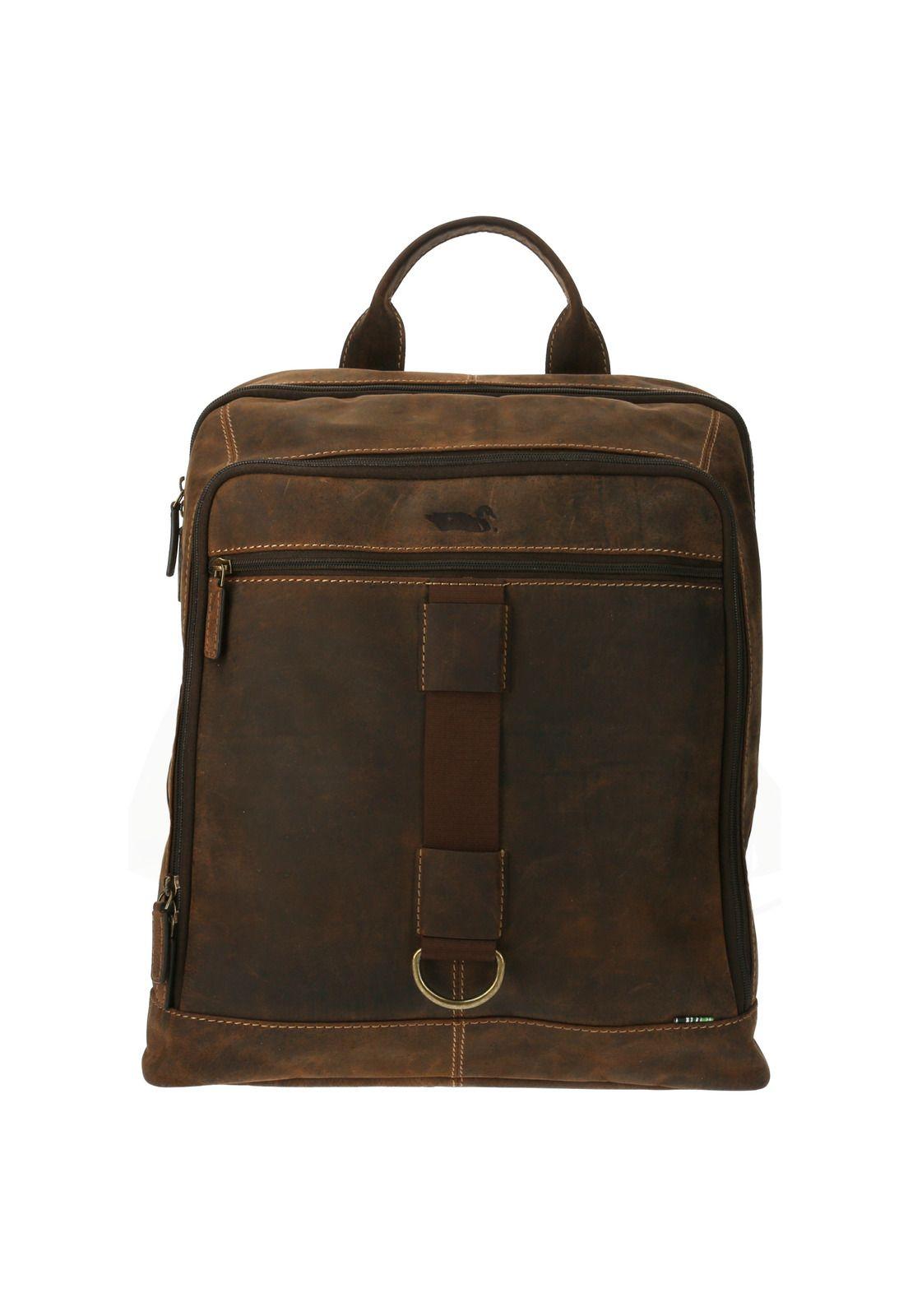 Mochila Cuero Unisex Oh Lindau Back Verde-0