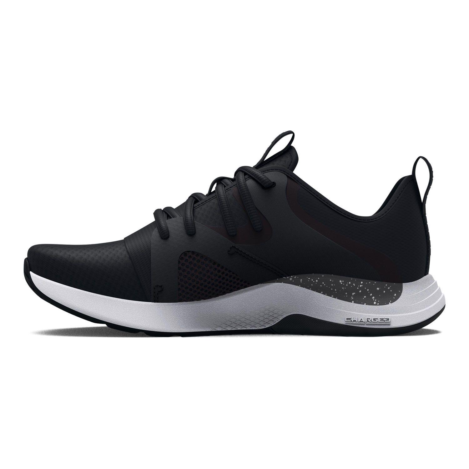 Zapatillas UA Charged Breathe Lace TR para mujer Negro-1