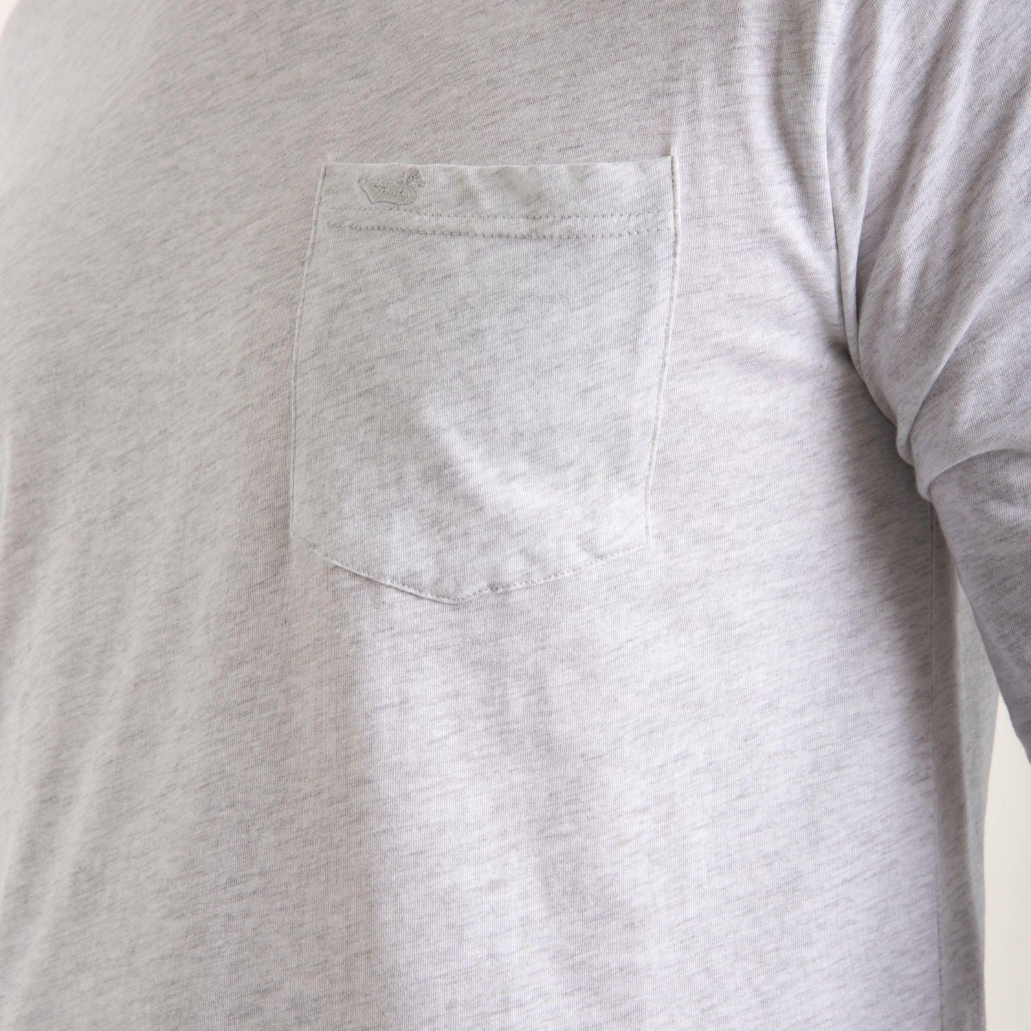 Polera Hombre Algodón Orgánico Basic Long Gris-4