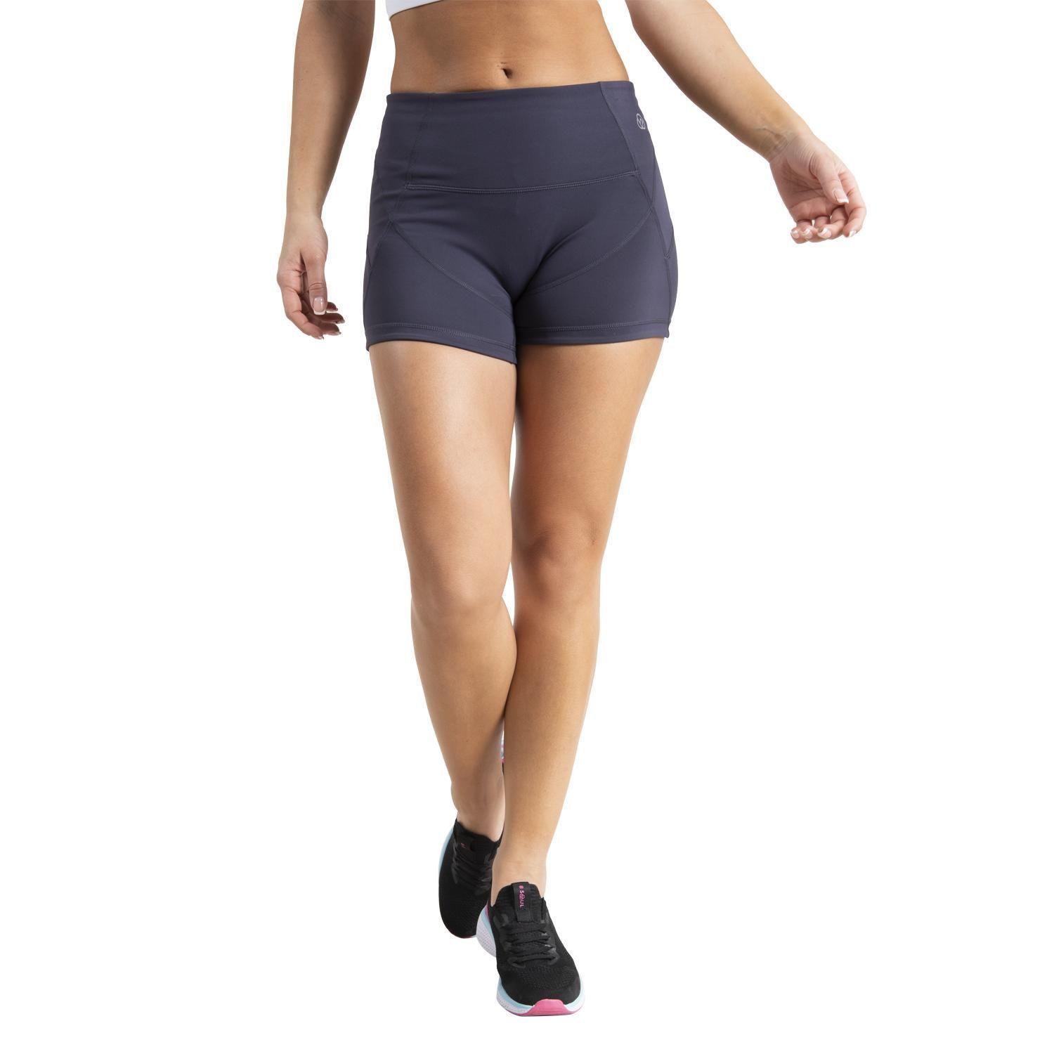 Calza Mujer Barcelona Short L Hi Gris-0