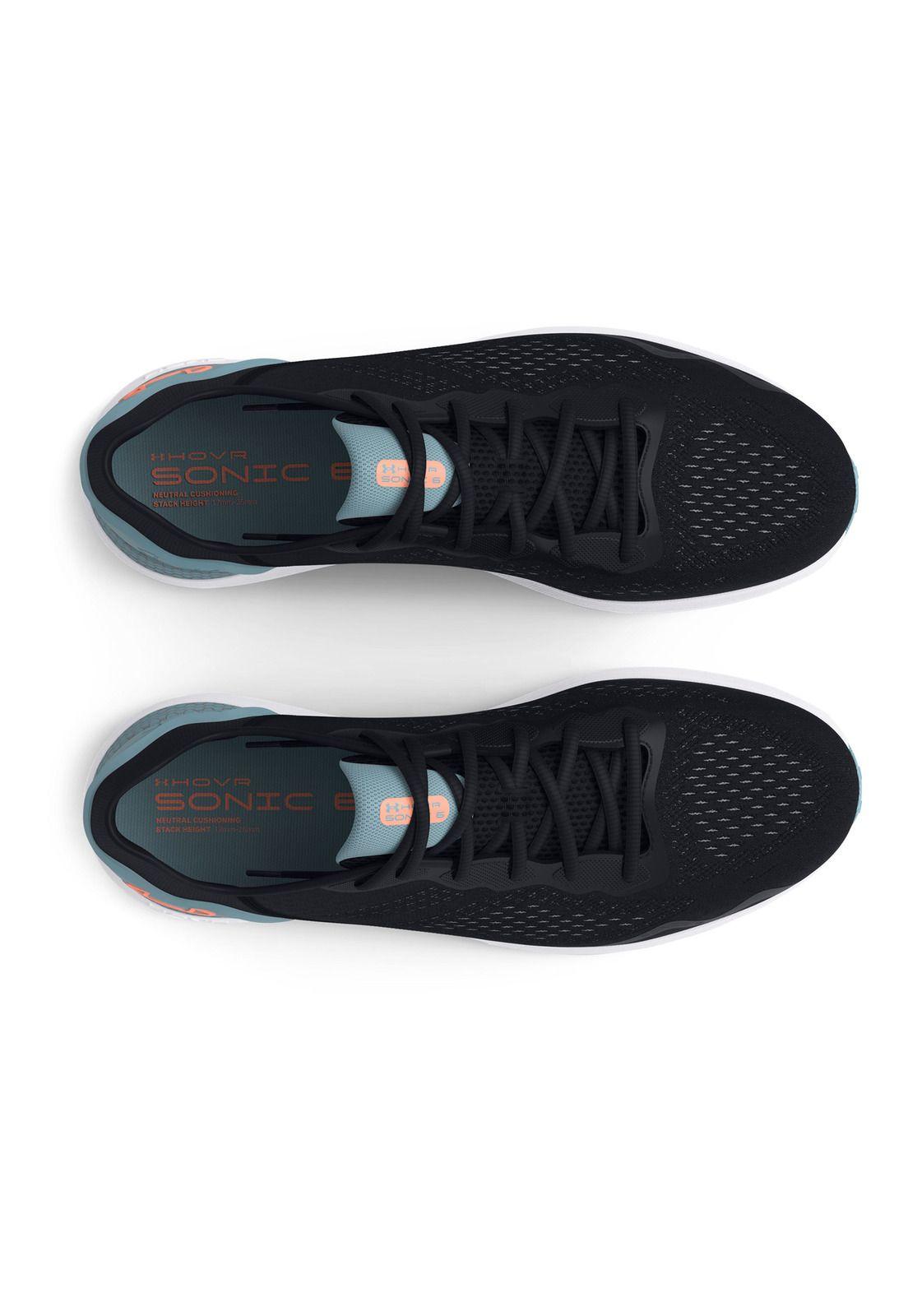 Zapatilla run UA HOVR Sonic 6 mujer Negro-4