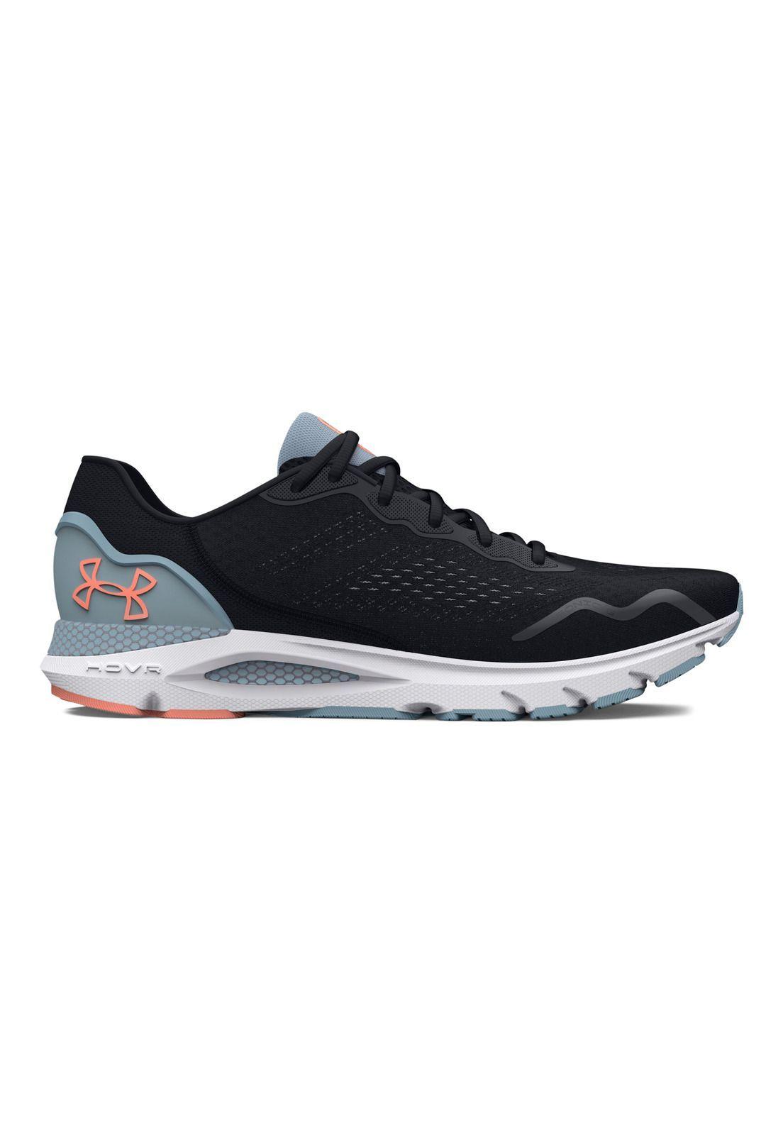 Zapatilla run UA HOVR Sonic 6 mujer Negro-0