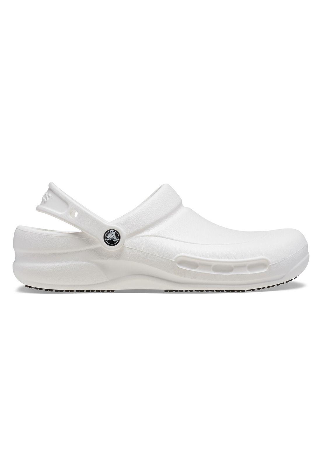 Zueco Crocs Mujer Bistro Work Clog Blanco-0