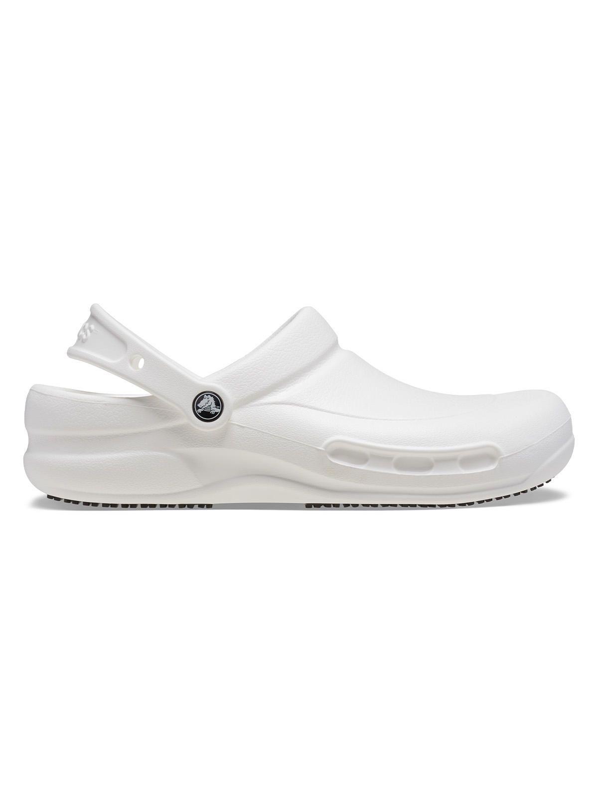 Zapato Zueco Crocs Work Bistro Blanco Unisex-0