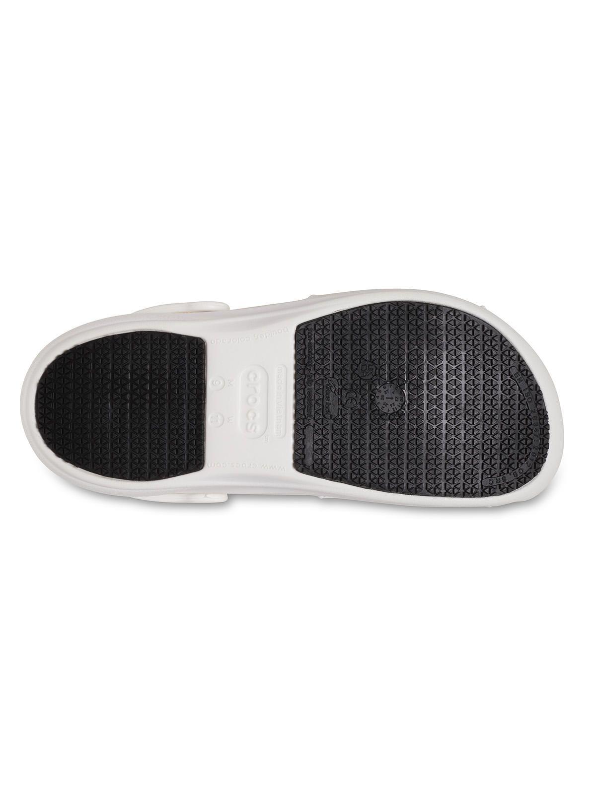 Zapato Zueco Crocs Work Bistro Blanco Unisex-5
