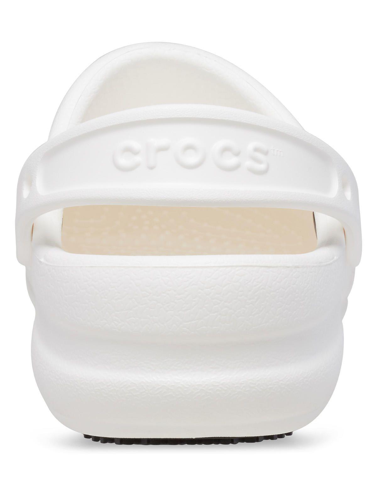 Zapato Zueco Crocs Work Bistro Blanco Unisex-7
