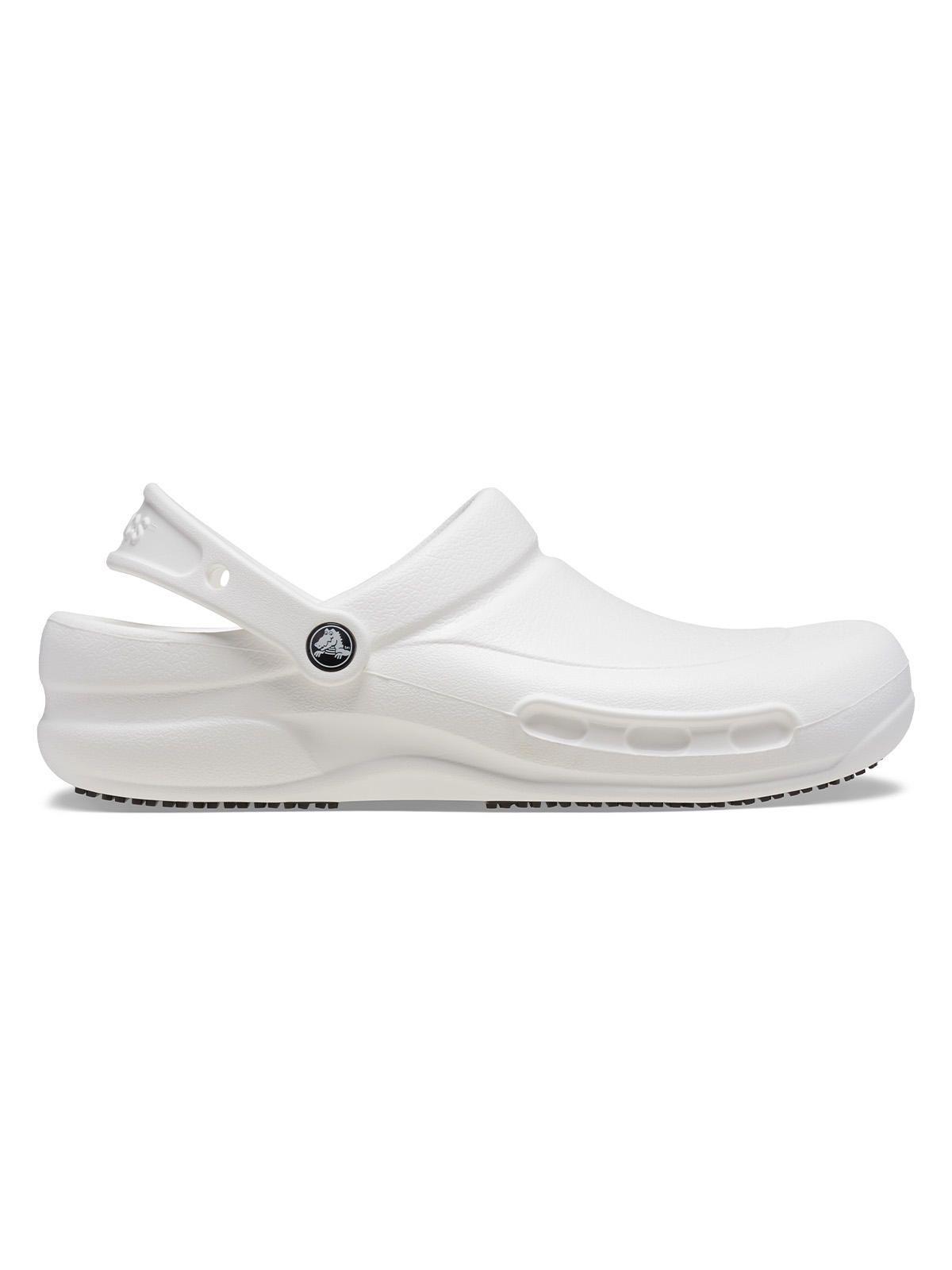 Zapato Zueco Crocs Work Bistro Blanco Unisex-0