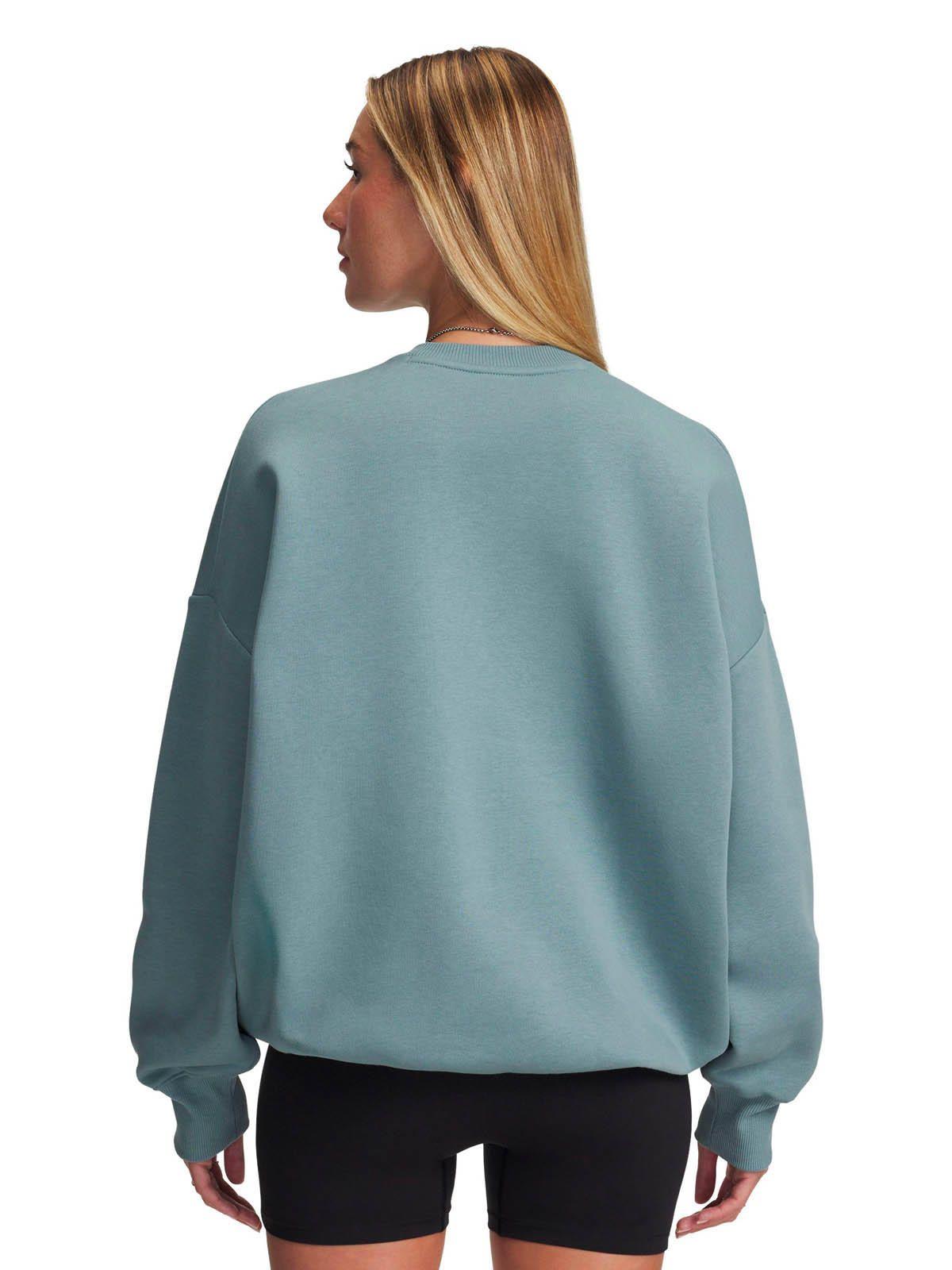 Polerón Lifestyle mujer Rival OS Varsity Verde -1