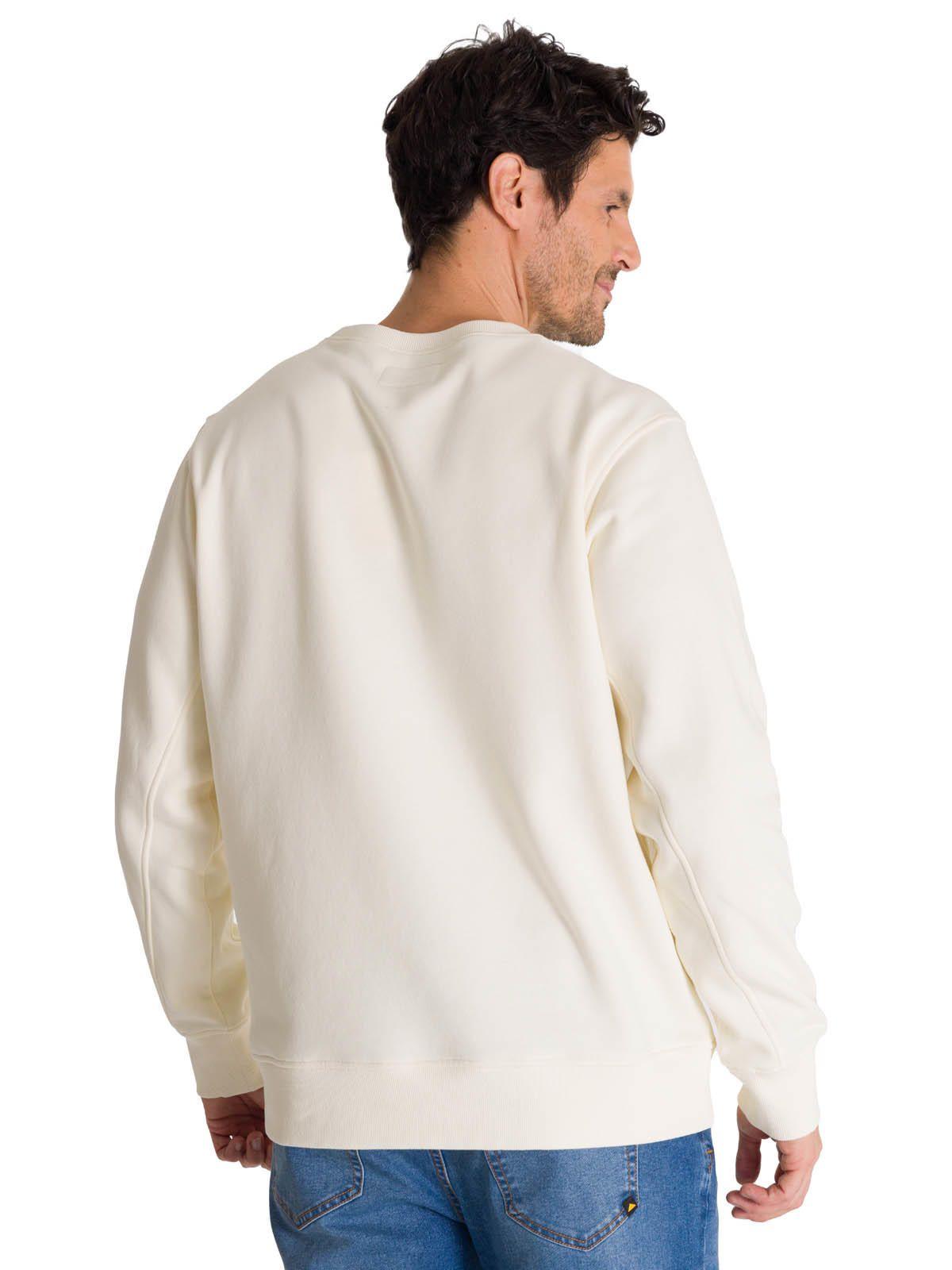 Polerón Crewneck Hombre Logo Blanco-3