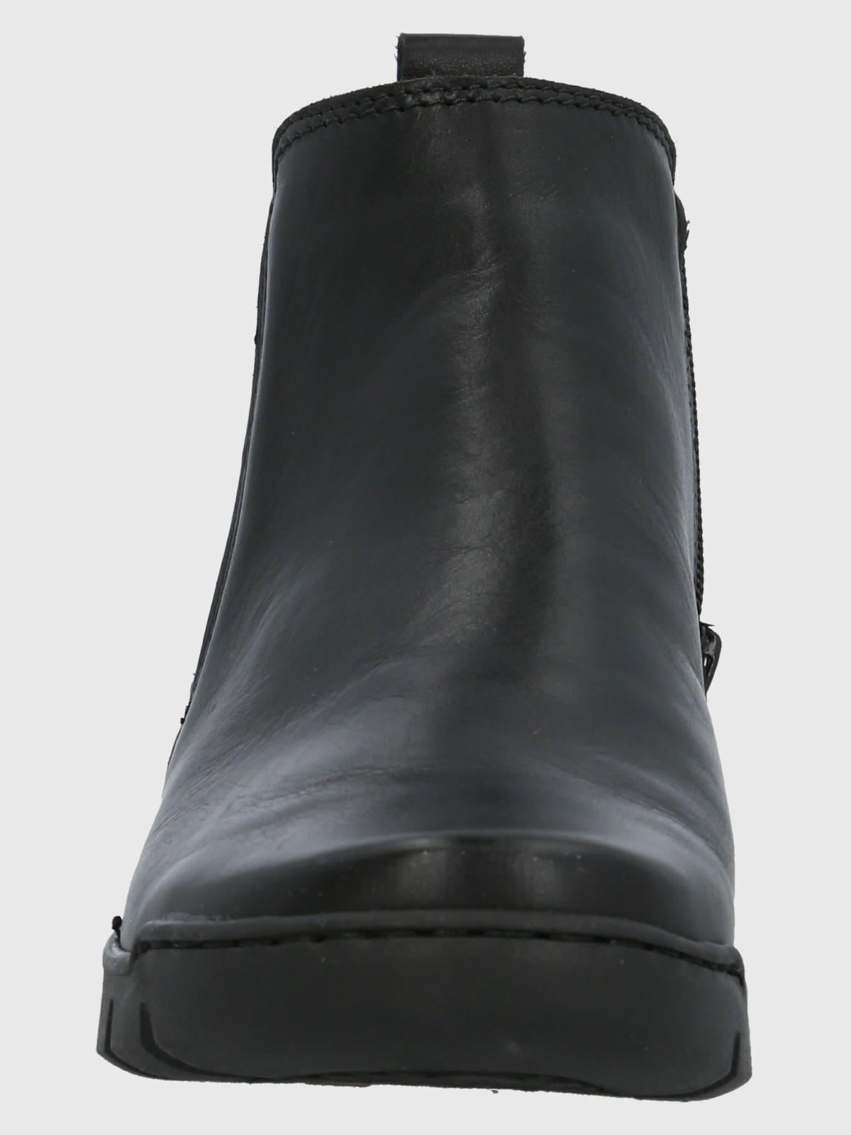 Botín Cuero Mujer Ray Negro-3