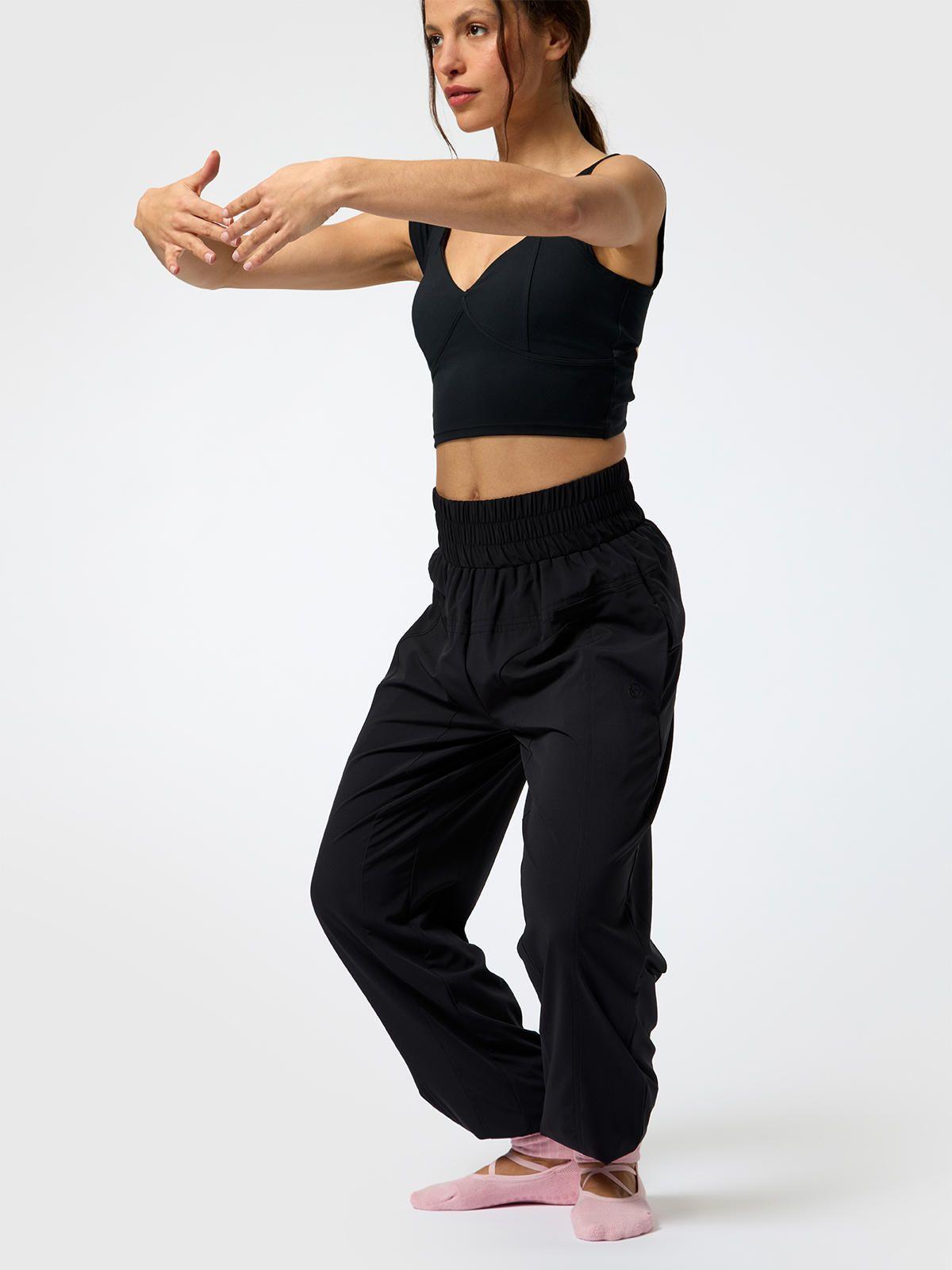 Pantalón June Rec Negro Mujer-5