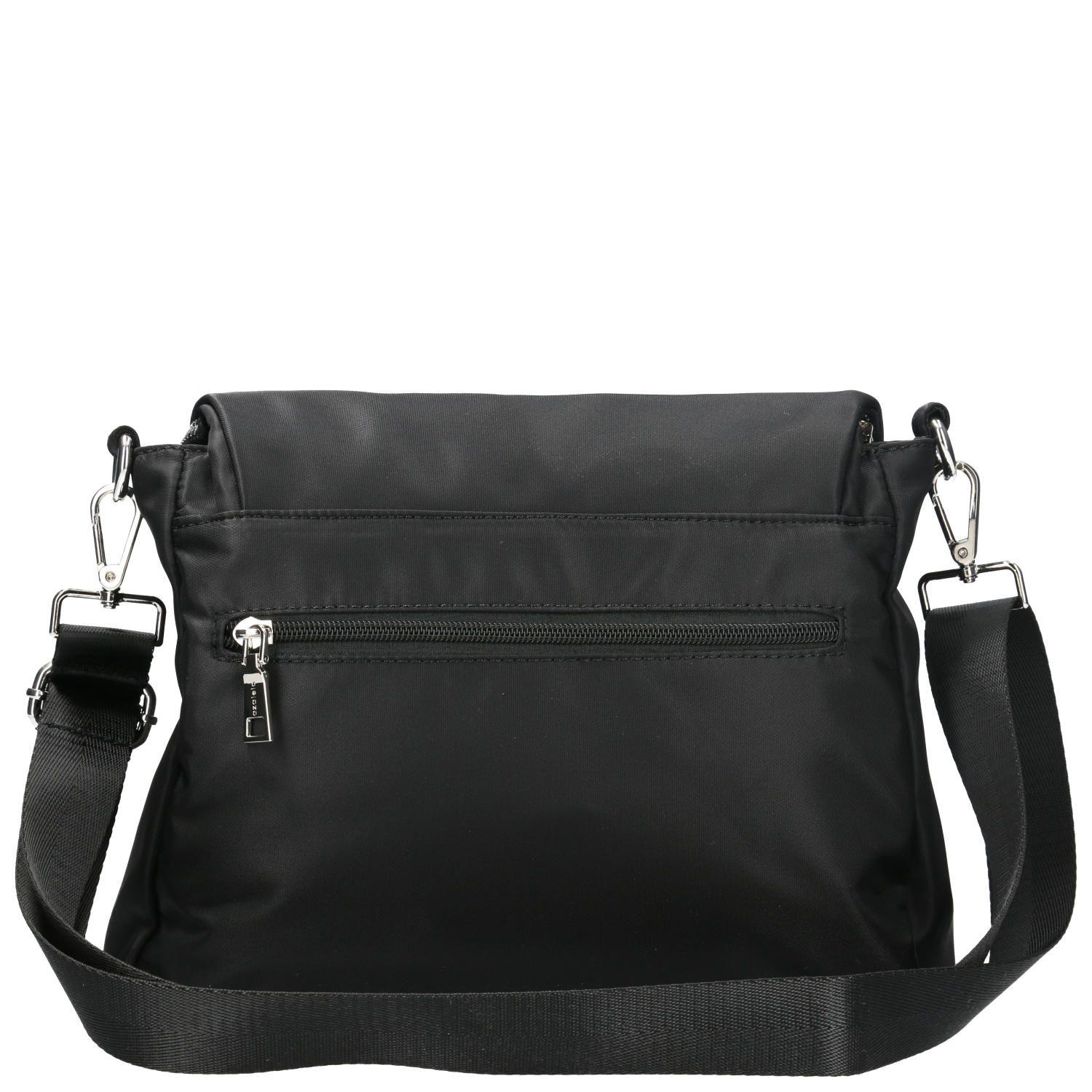 Cartera de hombro Baku negro Mujer-2