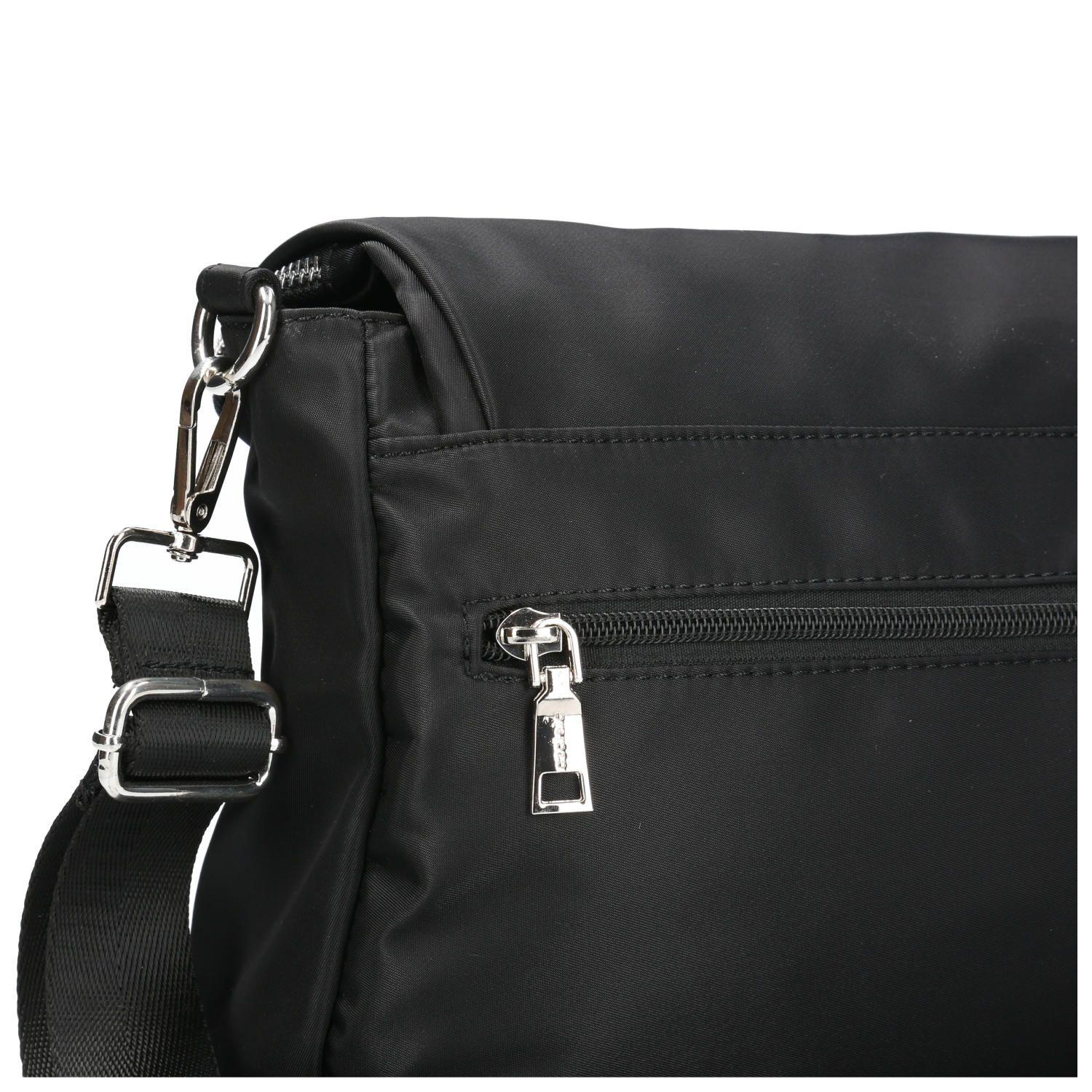 Cartera de hombro Baku negro Mujer-3