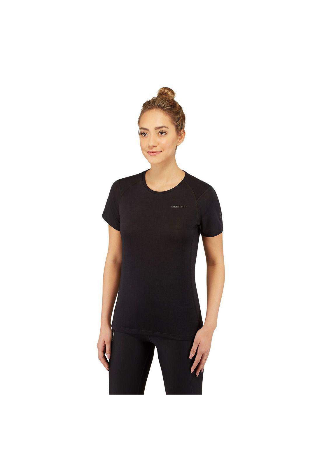 Polera Mujer M/C Tencel Ss Drirelease™ Negro-1