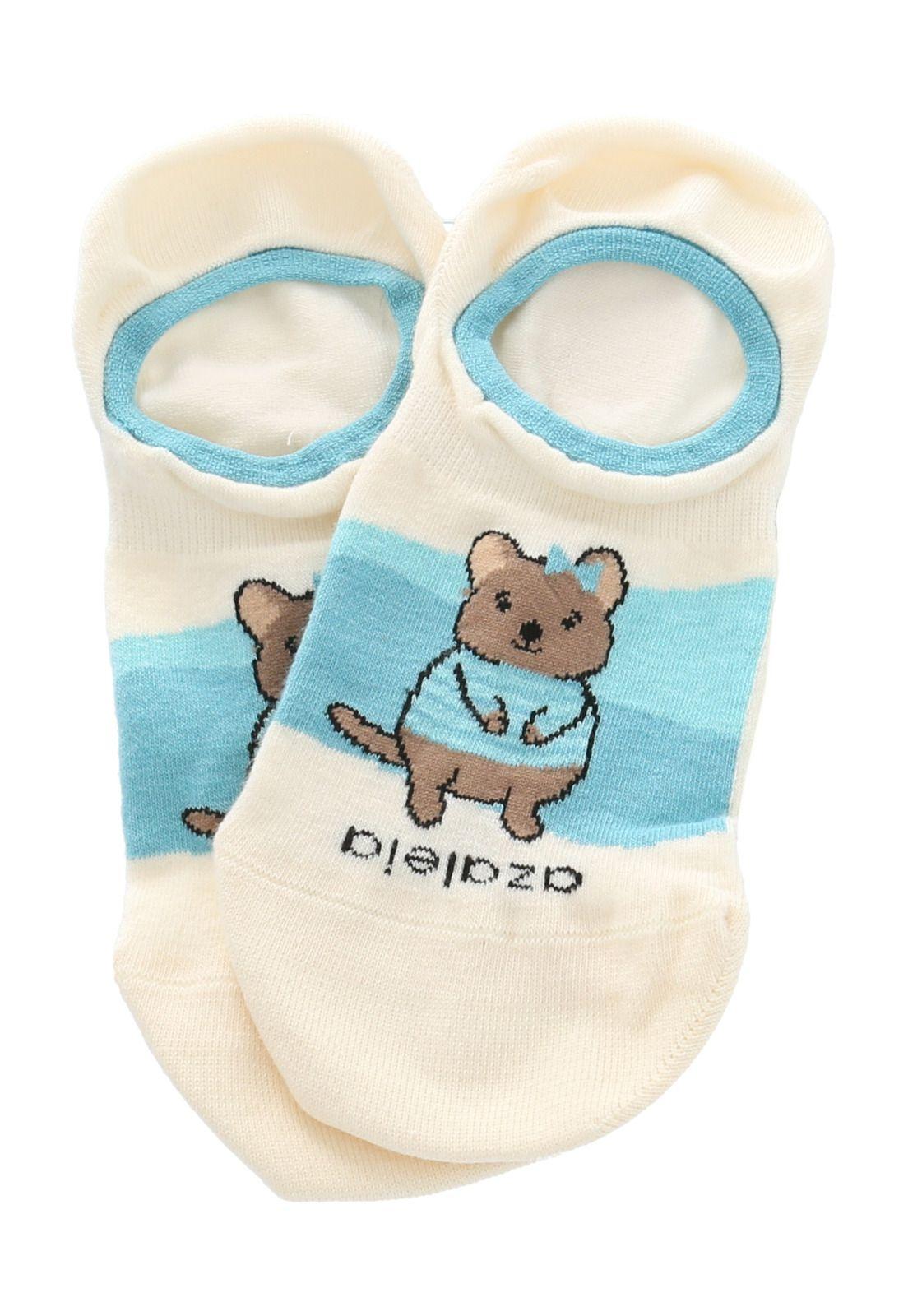 Calcetines  Inv Animal Mujer Beige-2