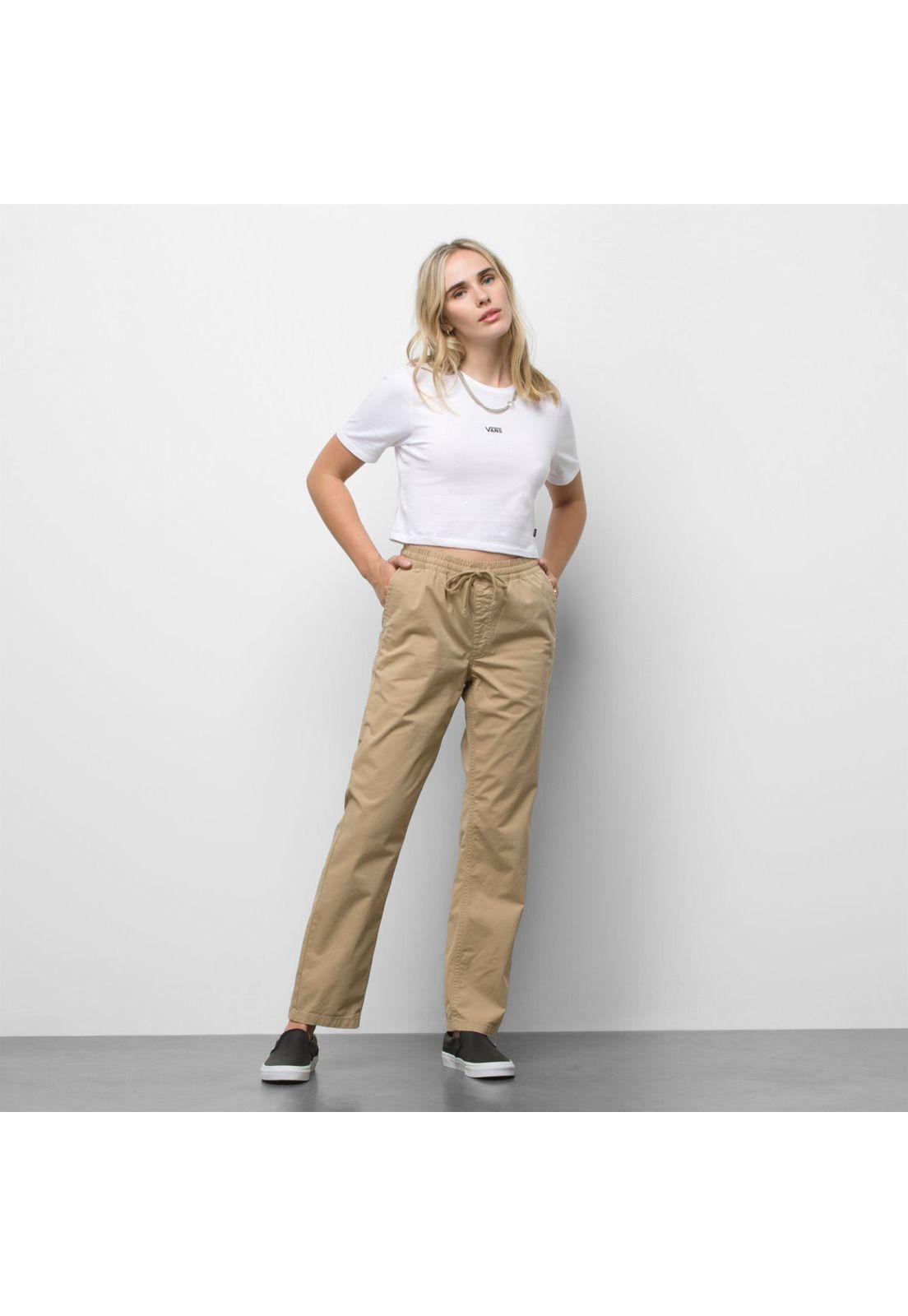 Pantalón Hombre Mn Range Relaxed Elastic Khaki-5