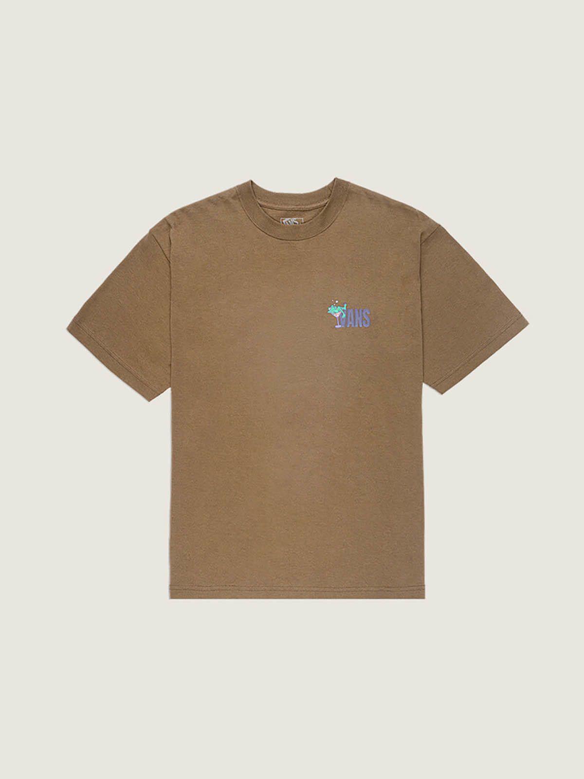 Polera M/C Hombre Bar Hopper Tee Café-0