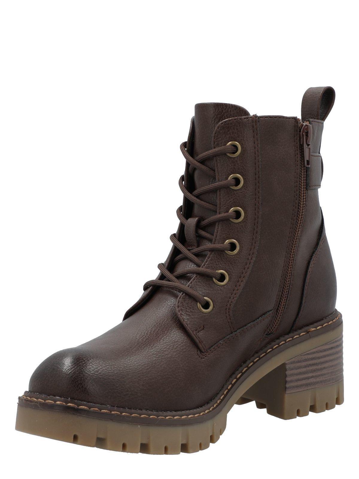 Botín Mujer Mara Café-5