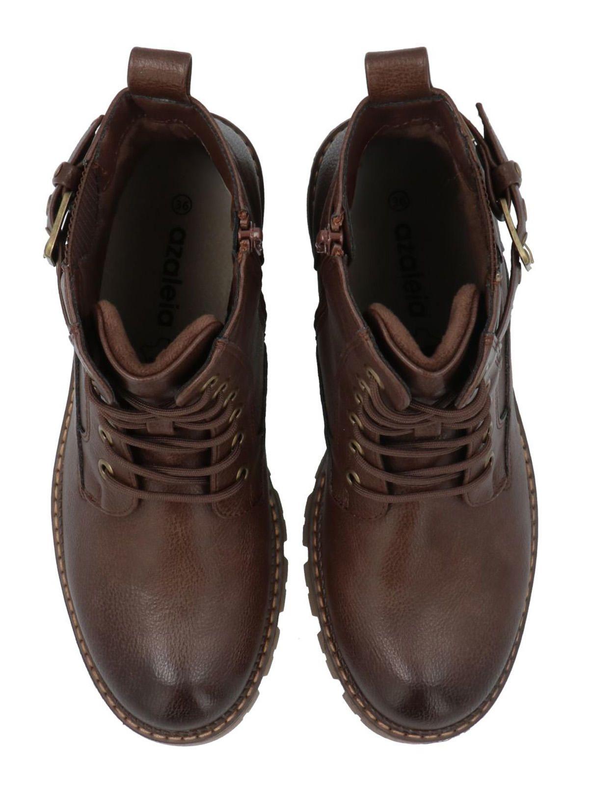 Botín Mujer Mara Café-8