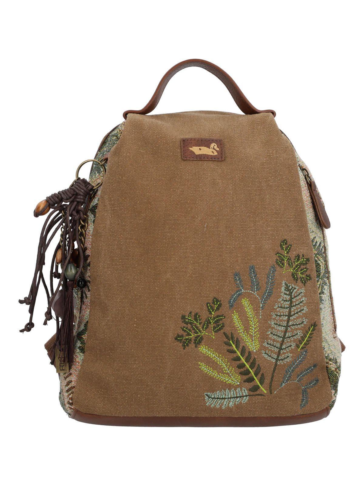 Mochila Textil Mujer Jointi Back Café-0
