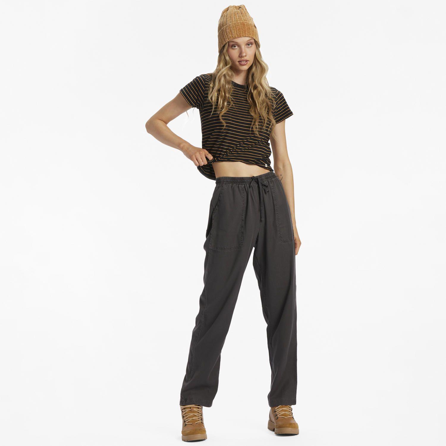 Pantalón Mujer Beachy Keen Negro-0