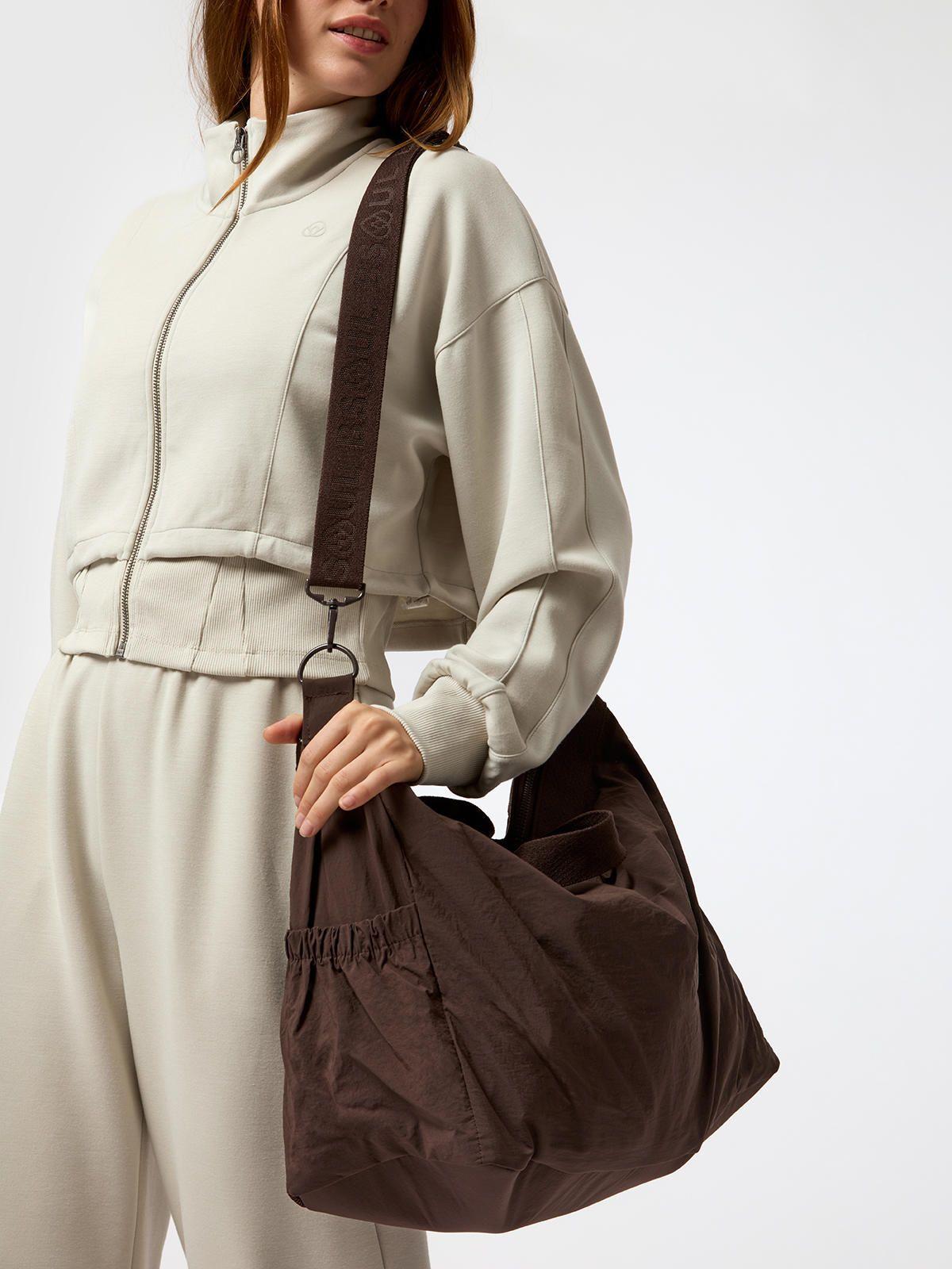 Polerón Crop Modal Vera Aloe Gris Mujer-4