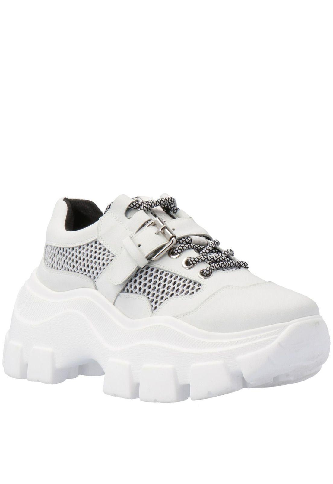 Zapatilla Cuero Mujer Ft-Mellea (02) White-0