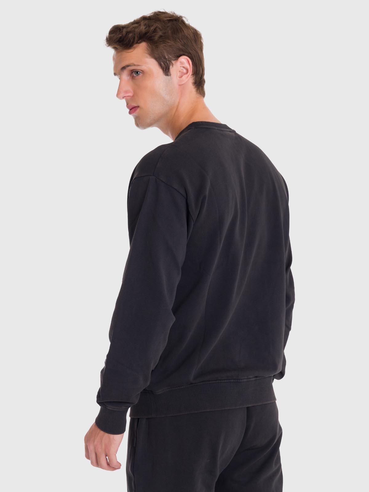 Polerón Hombre Terry Crew Negro-3