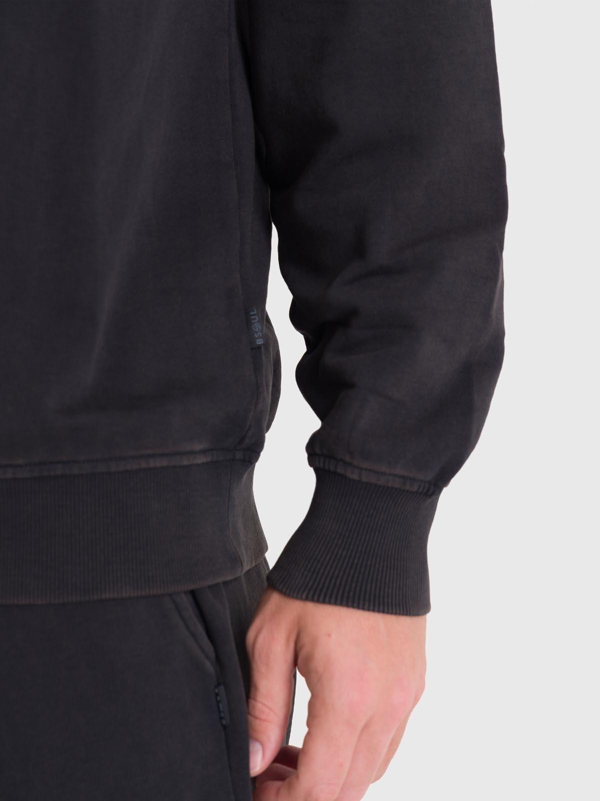 Polerón Hombre Terry Crew Negro-4