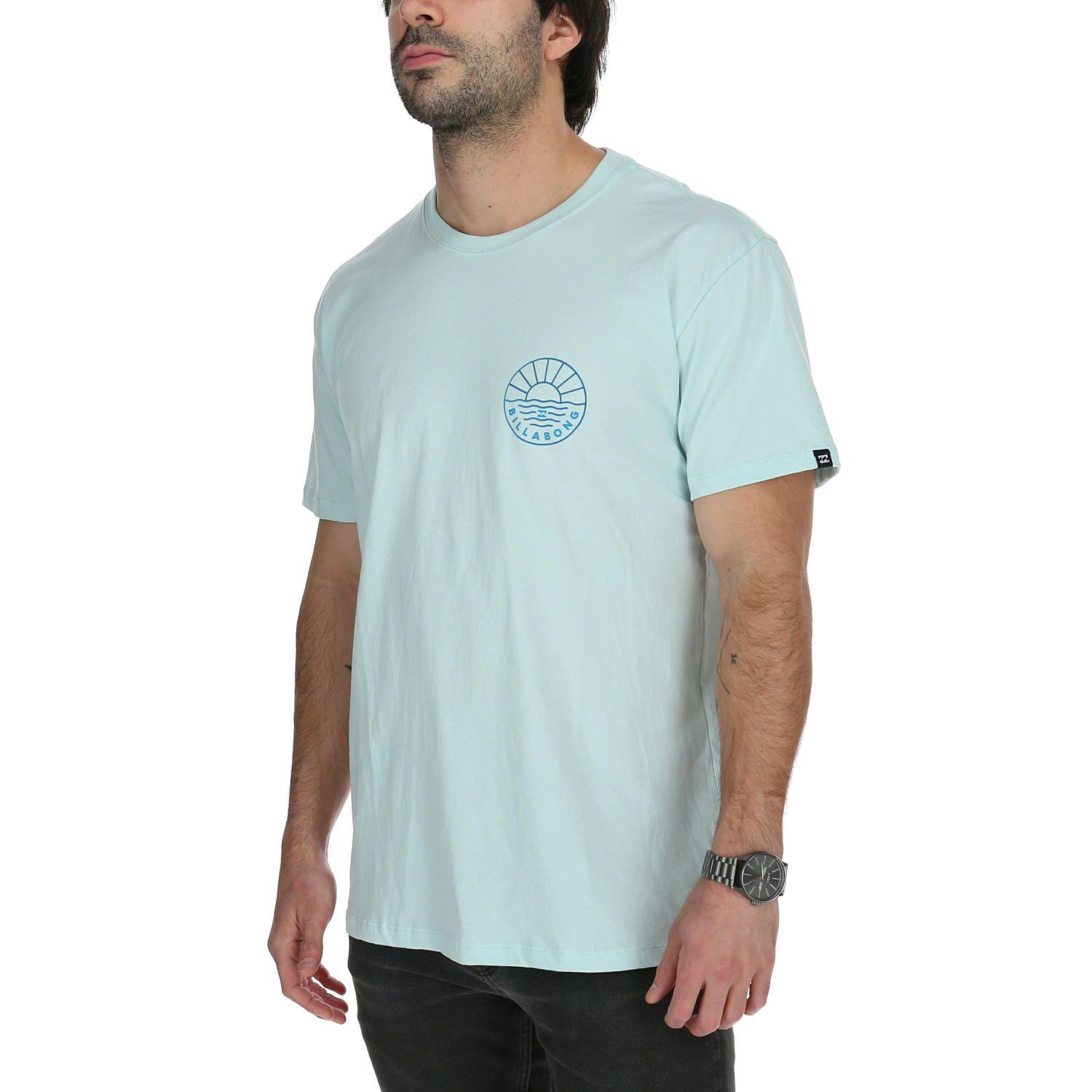 Polera M/C Hombre Horizon Celeste-1
