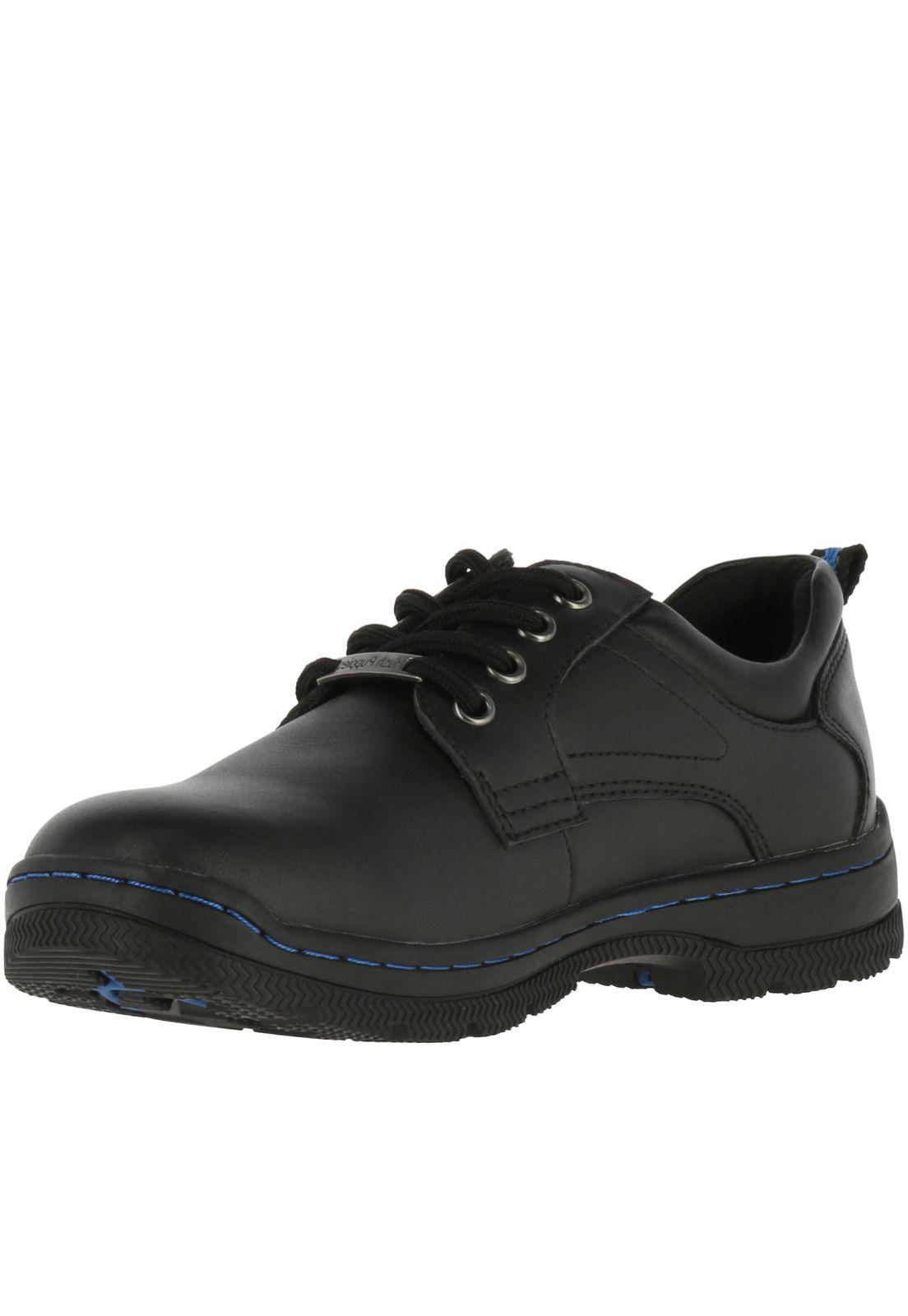 Zapato Niño Cuero New I Work Negro-1