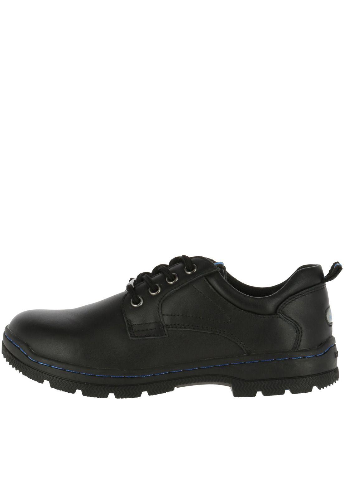 Zapato Niño Cuero New I Work Negro-2