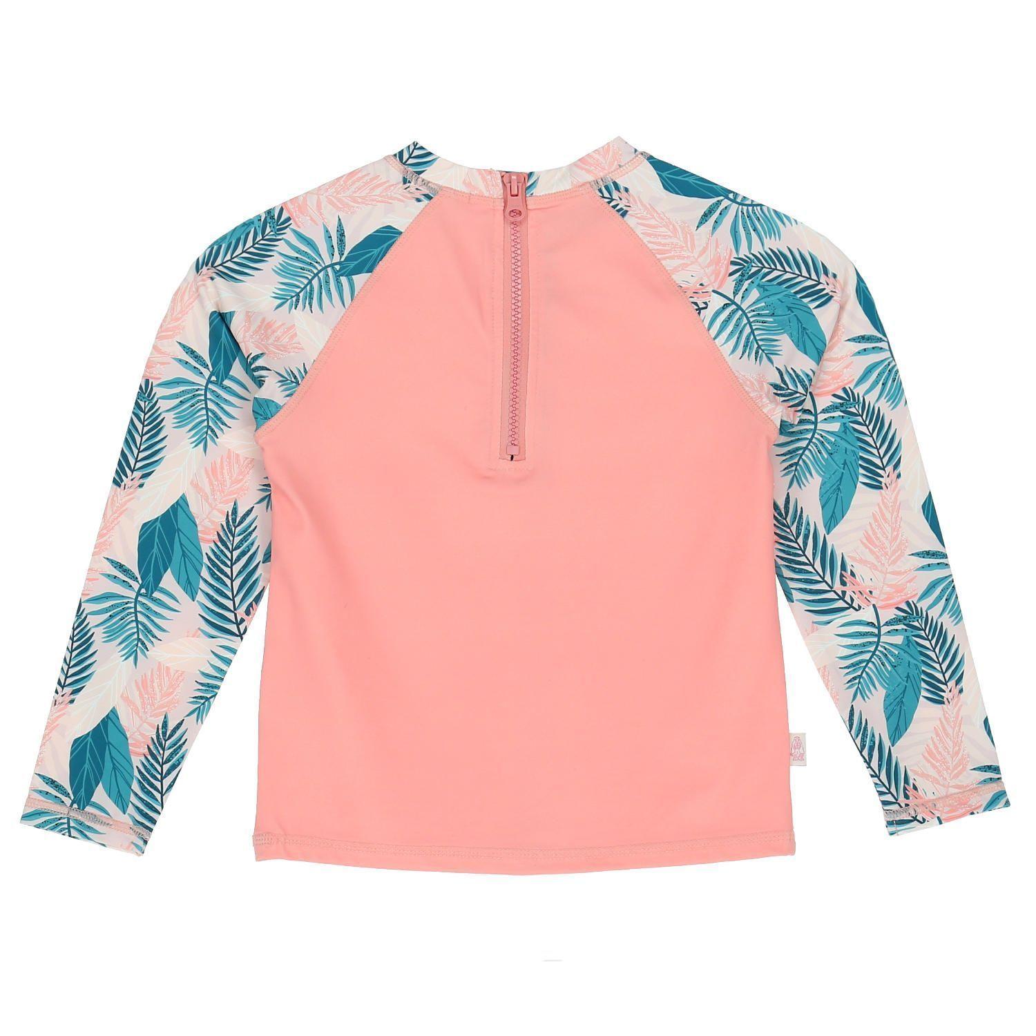 Polera Niña Uv Ocean Rosado-1