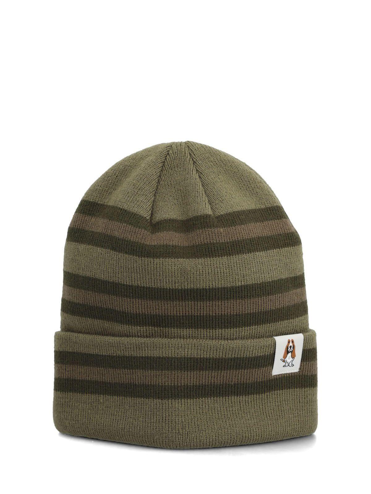 Gorro Unisex Beanie Stripes Hp Verde-0
