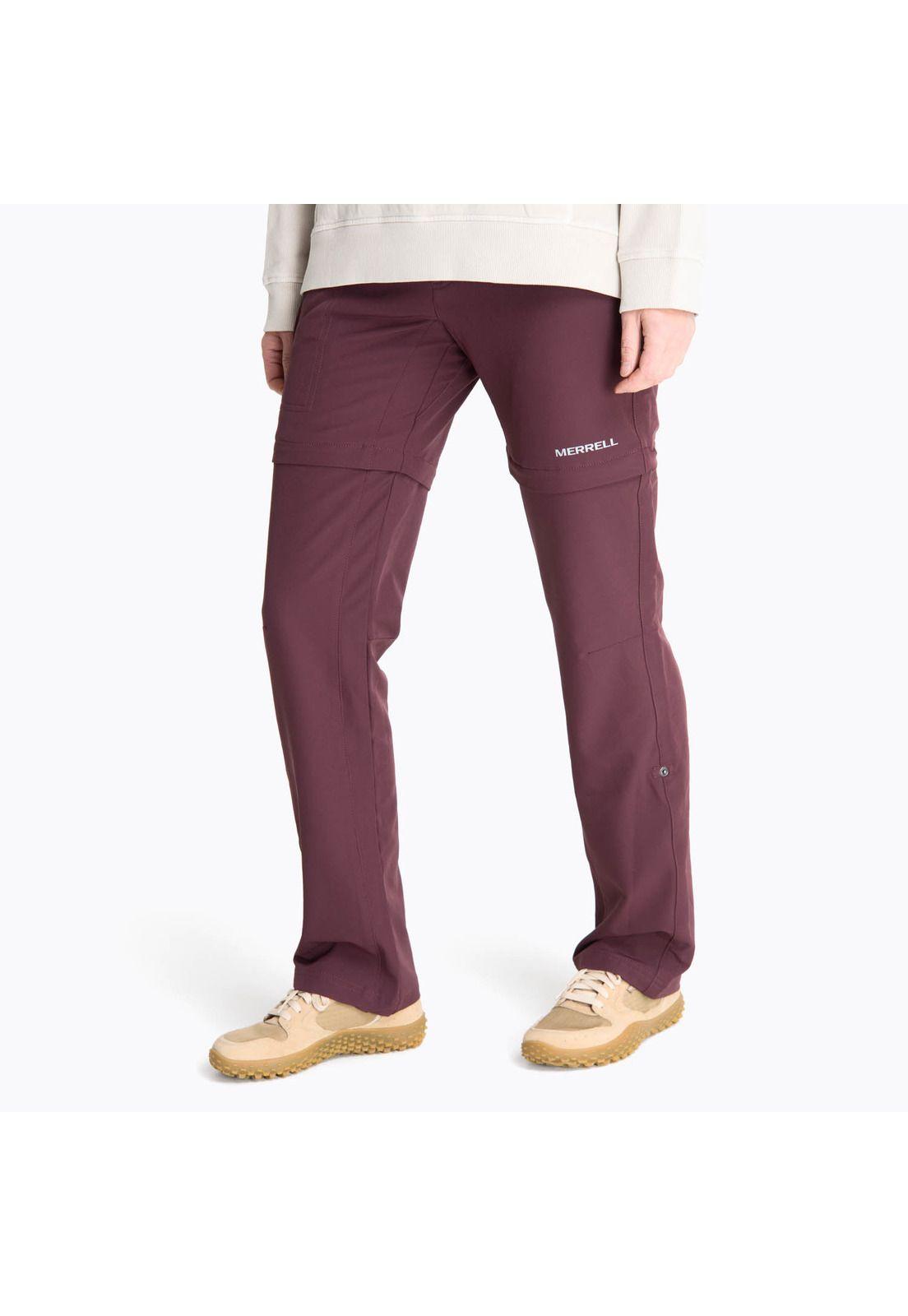 Pantalon Mujer Kaihe Burdeo-1