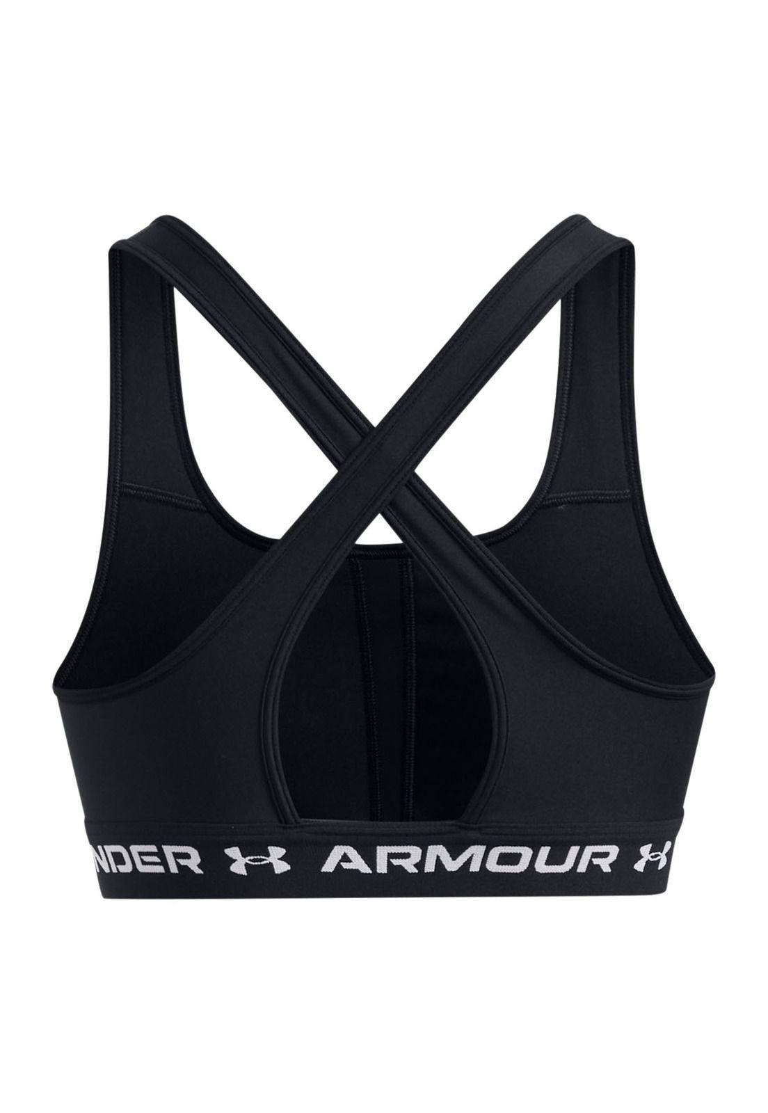 Sostén Armour MidCrossback mujer Negro-1