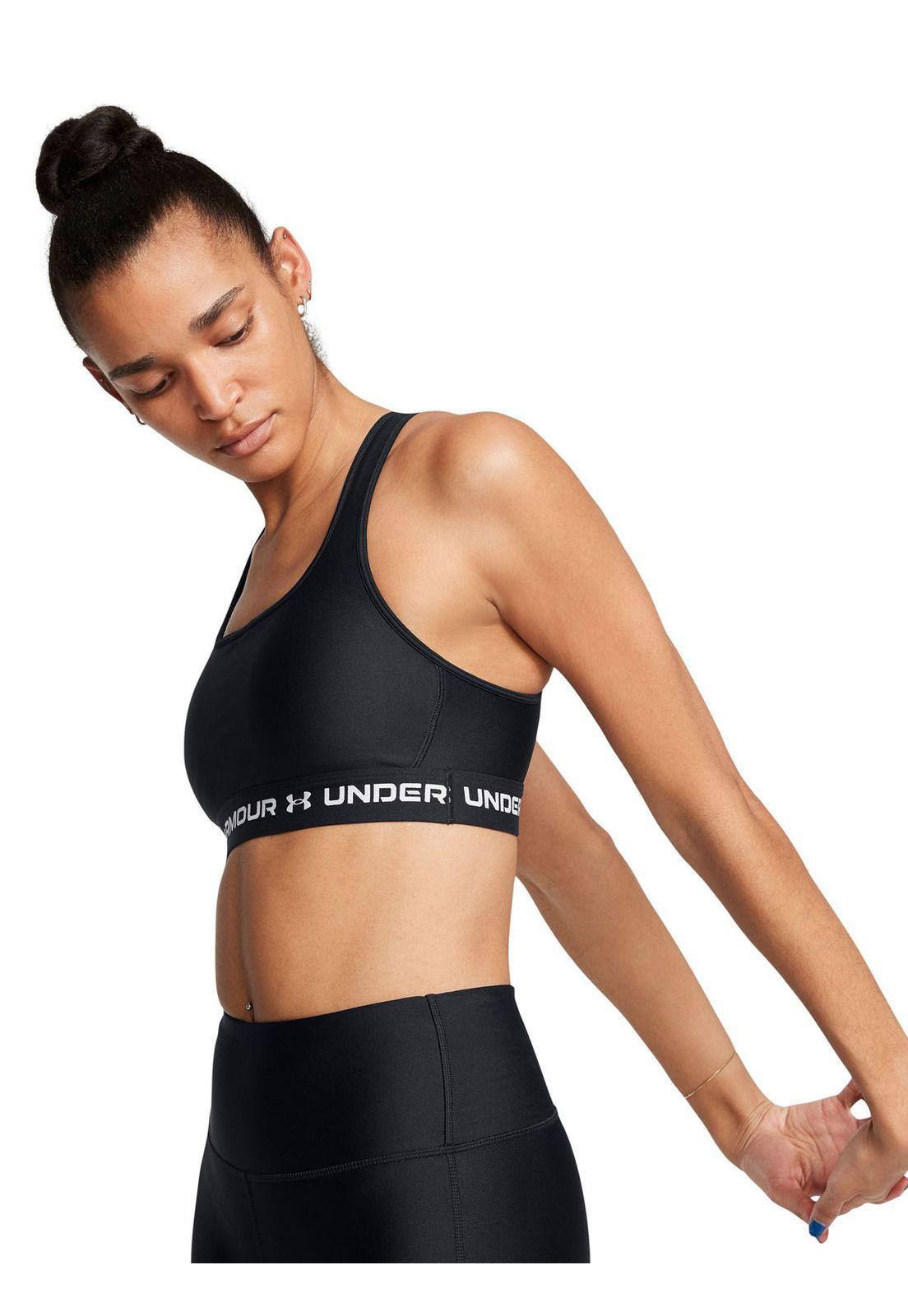 Sostén Armour MidCrossback mujer Negro-3