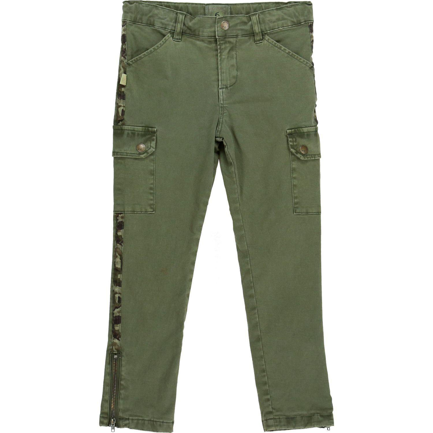 Pantalón Militar Verde-0