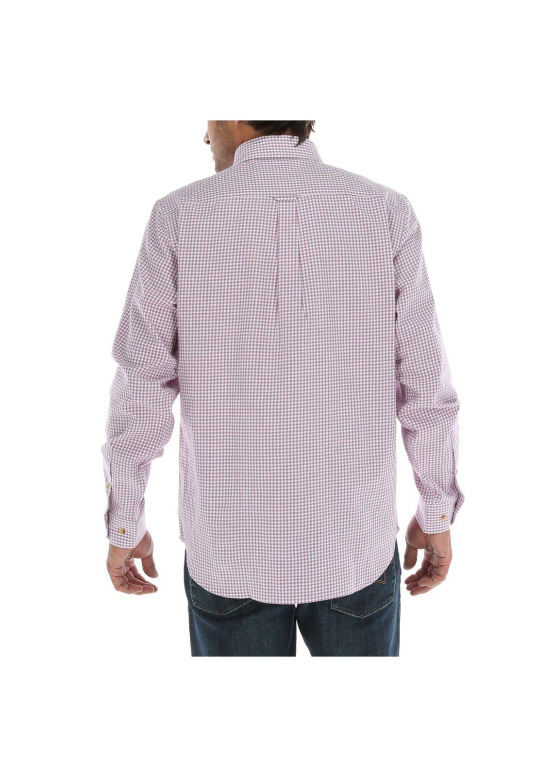 Camisa Hombre Algodón Viyellabut Lila-1