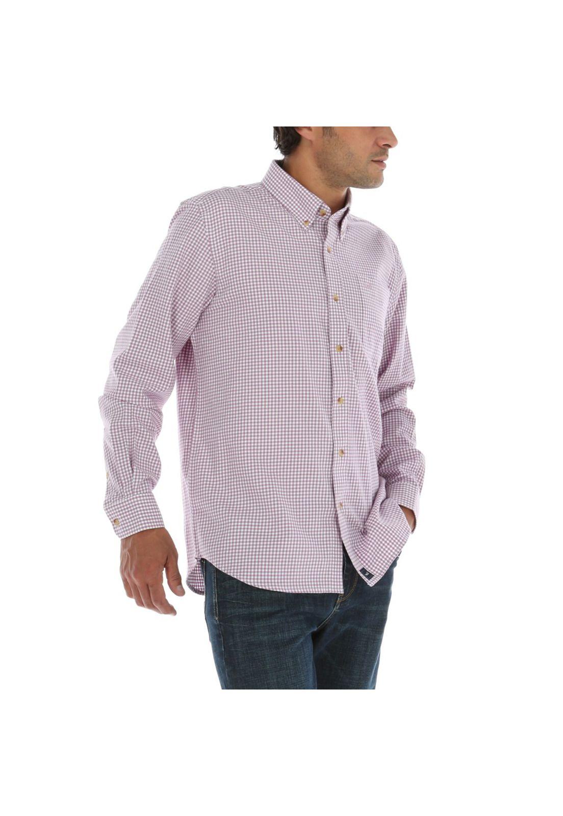 Camisa Hombre Algodón Viyellabut Lila-3