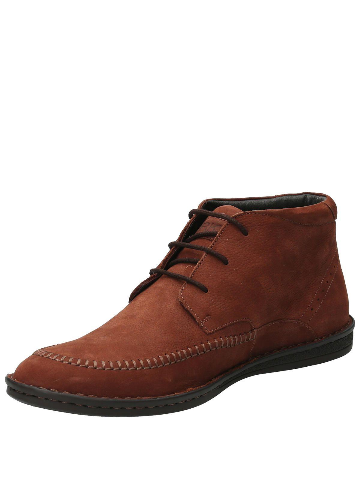 Botín Cuero Hombre Combe Hi Café-4