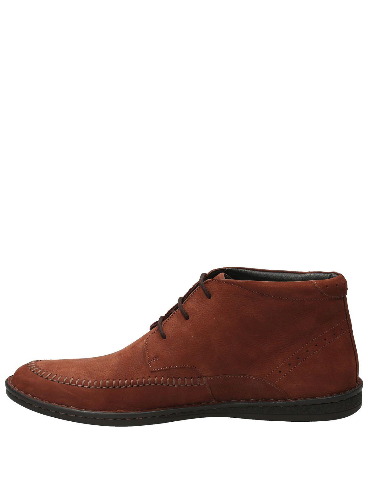 Botín Cuero Hombre Combe Hi Café-5