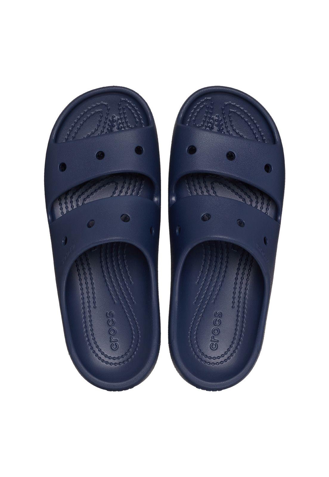 Sandalia Crocs Hombre Classic Sandal V2 Azul Marino-4