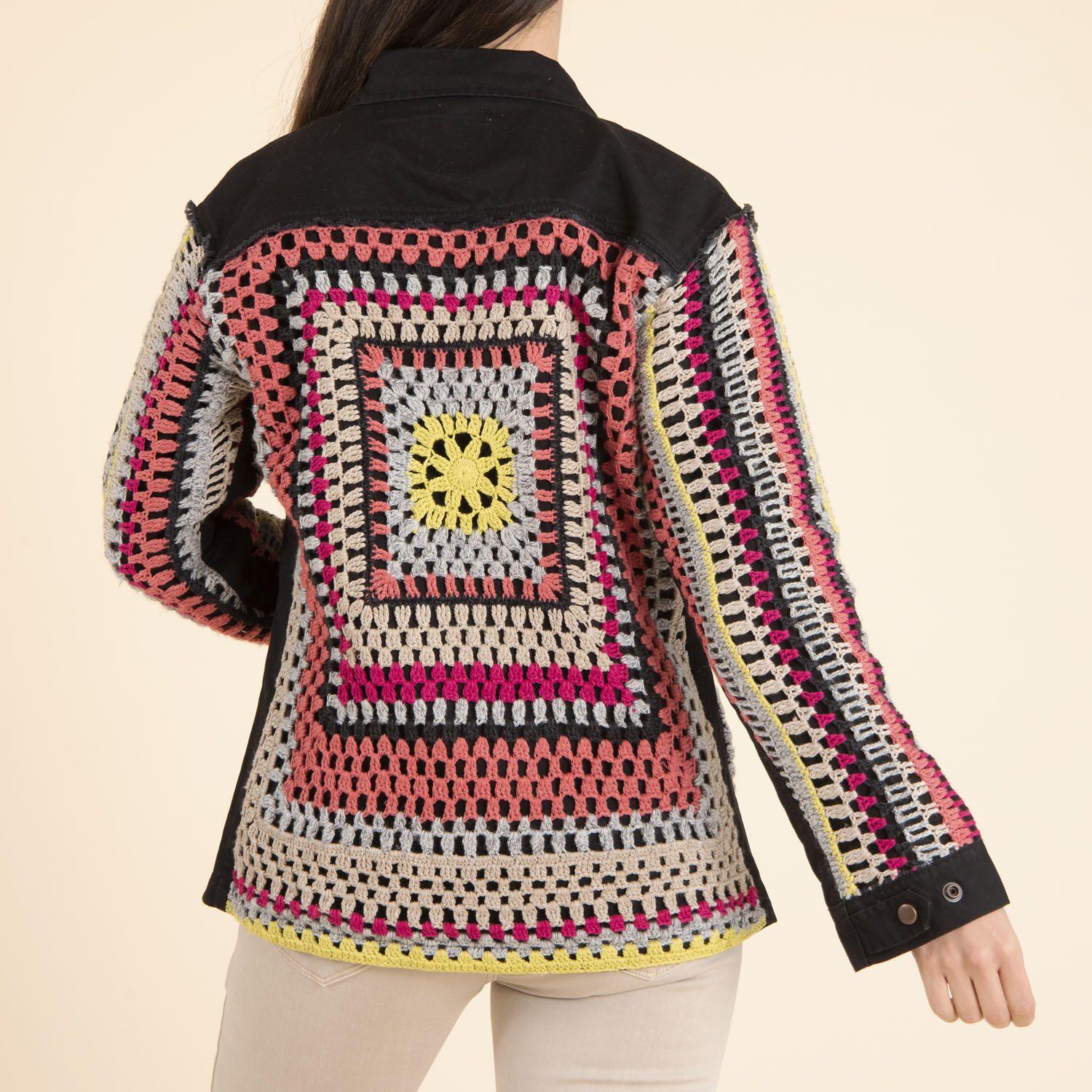 Chaqueta Algodón Orgánico Mujer Leonia Negro-4